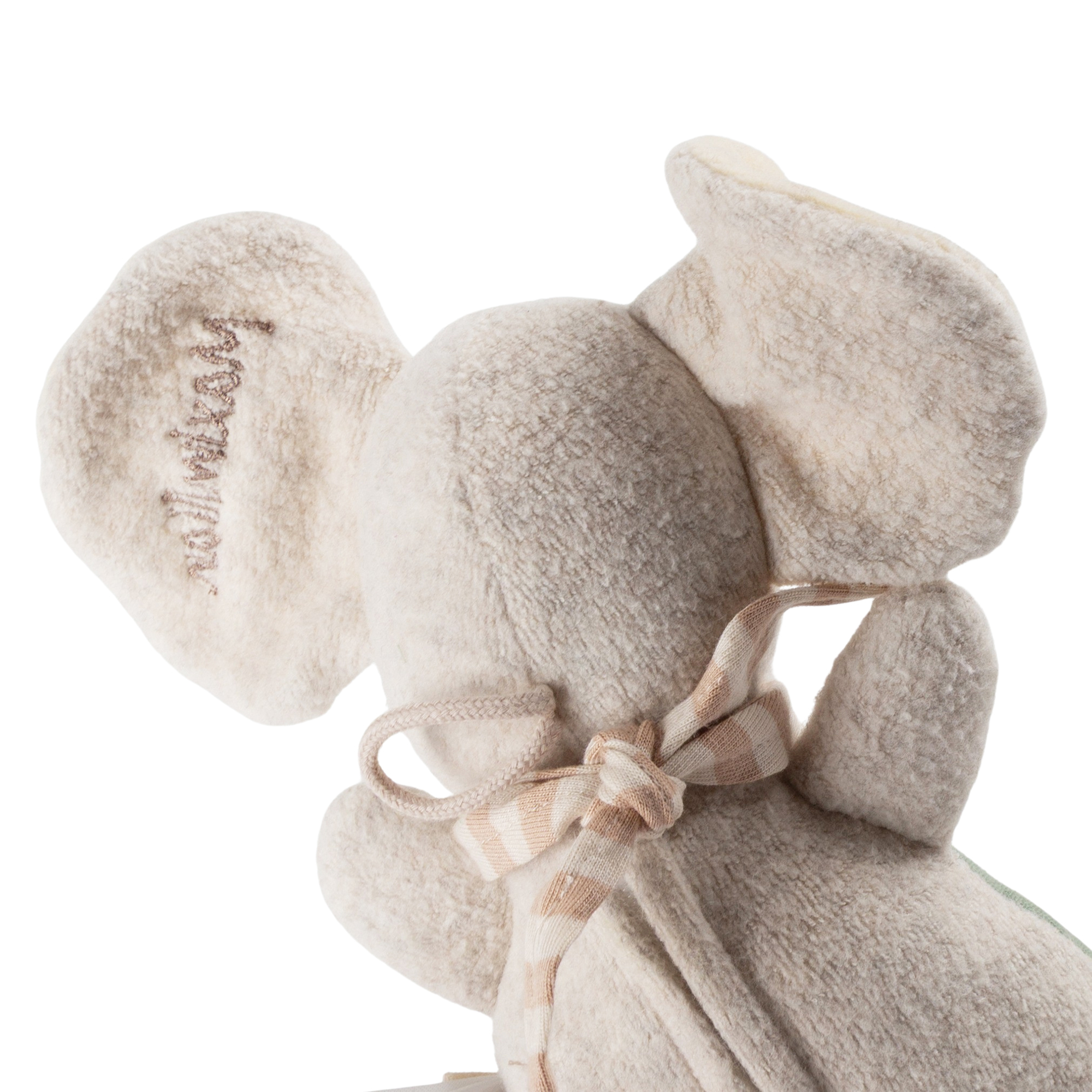 Musselin Namensspieluhr Elefant