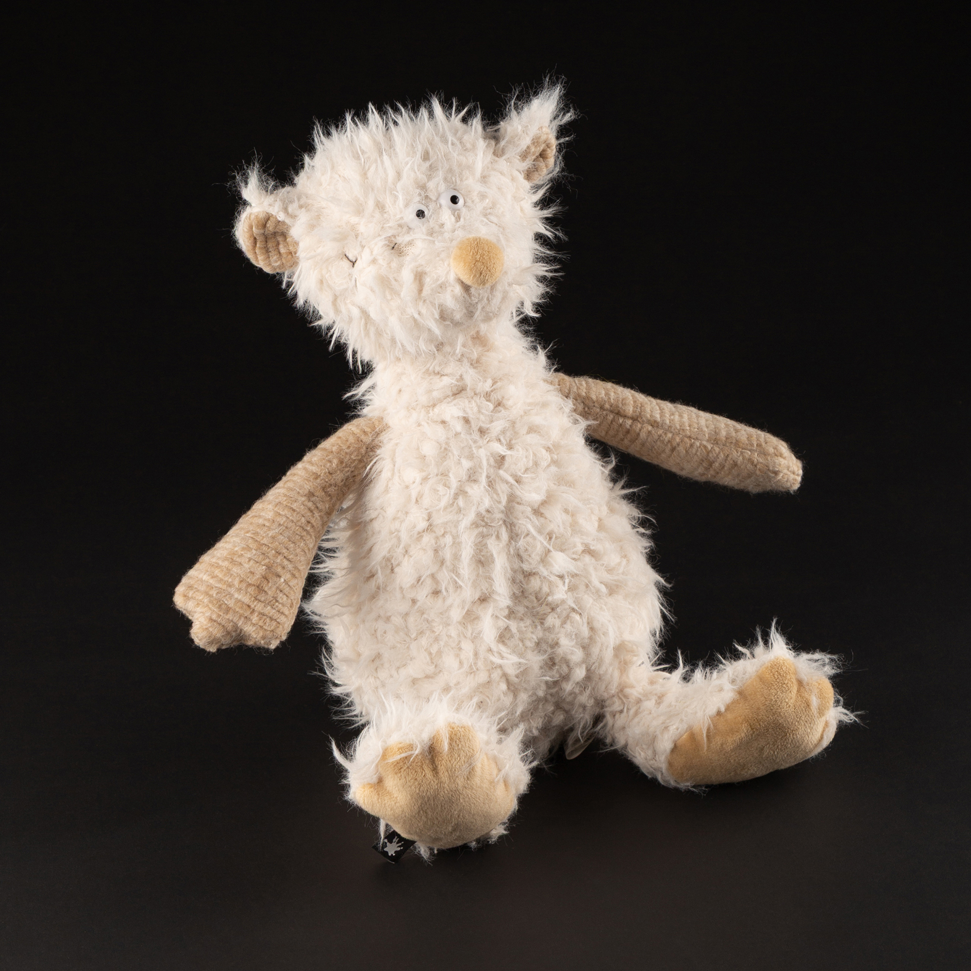 Kuscheltier Bär Zottel Ach Good!, écru