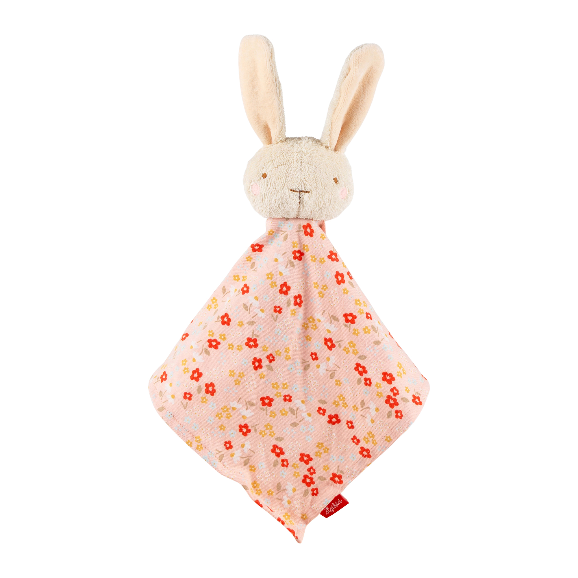 Baby Schnuffeltuch Hase, weiß