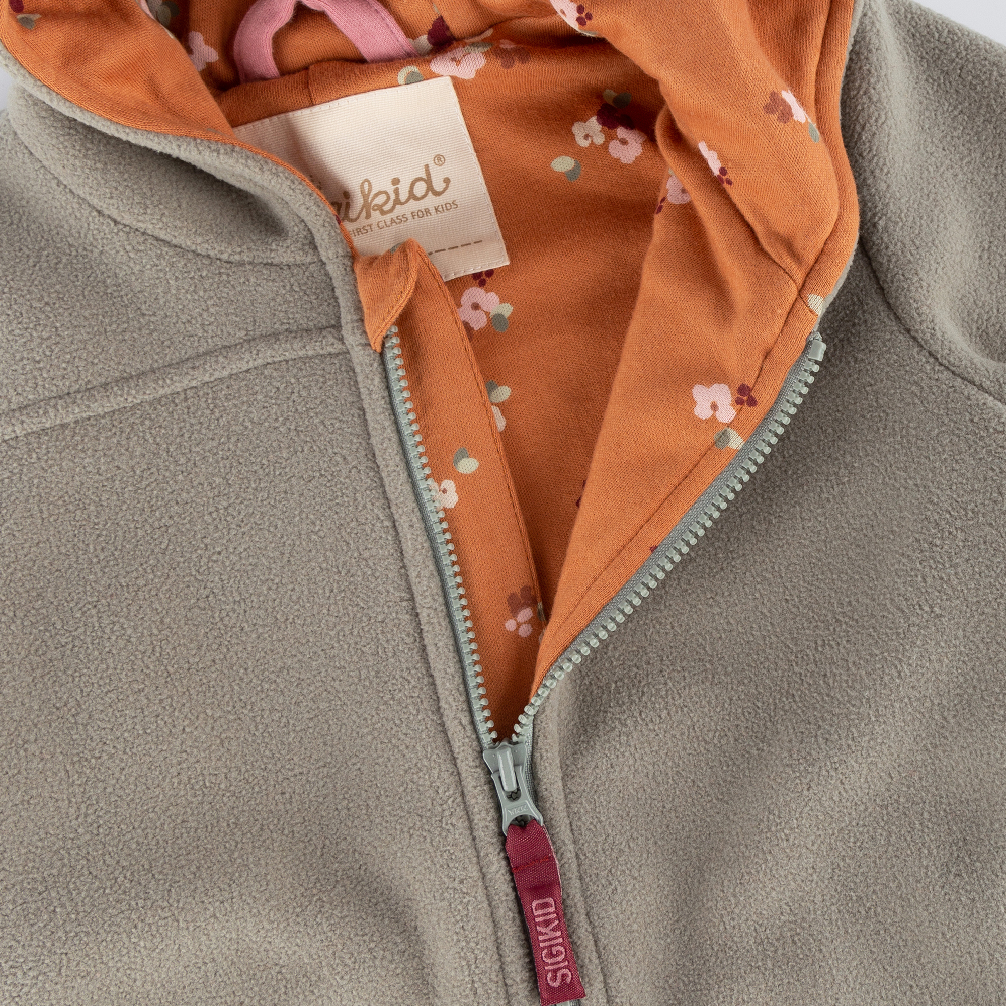 Baby Fleeceoverall mit Bündchen, grün
