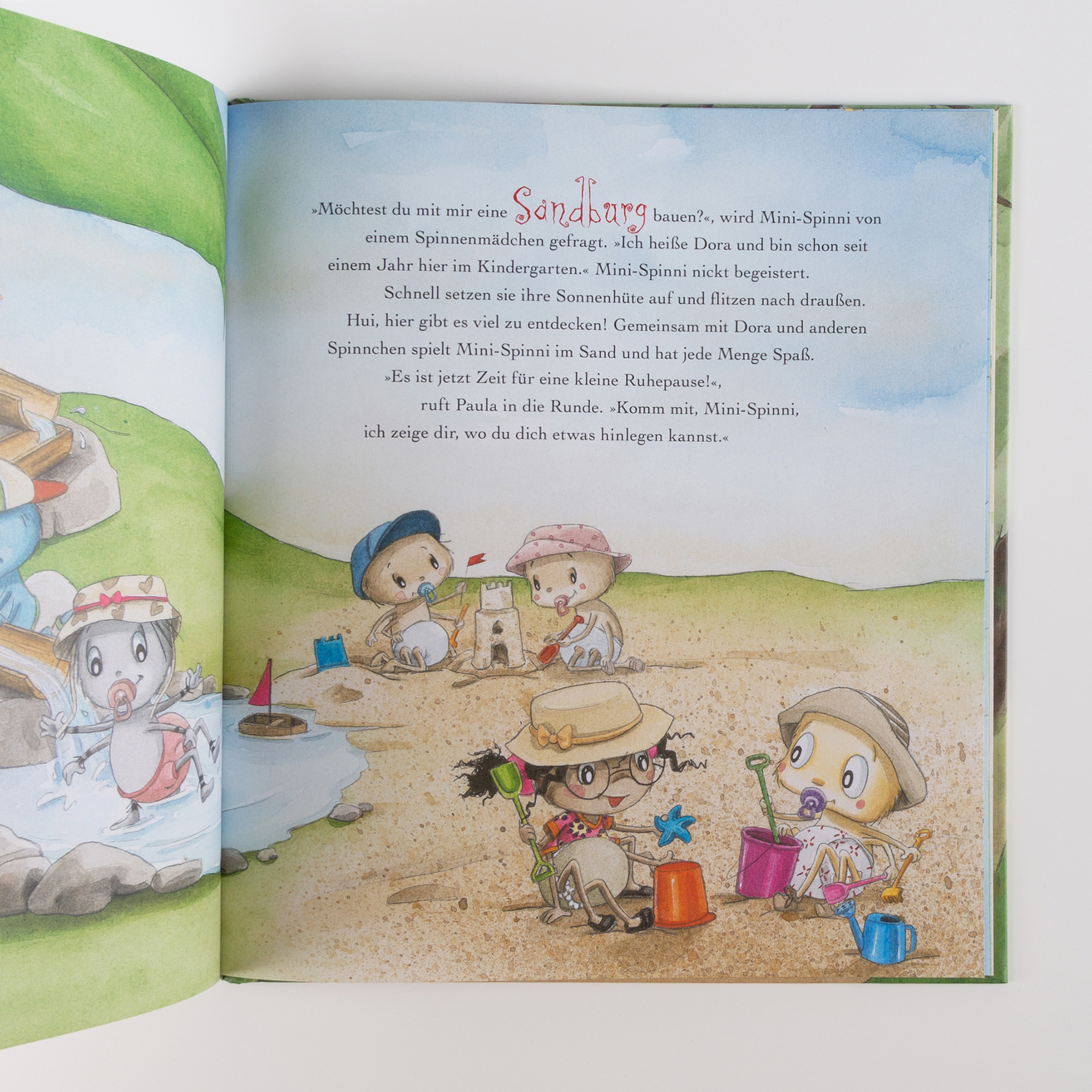 Kinderbuch Mini-Spinni kommt in den Kindergarten - Die kleine Spinne Widerlich Kinderbuch Mini-Spinni kommt in den Kindergarten - Die kleine Spinne Widerlich