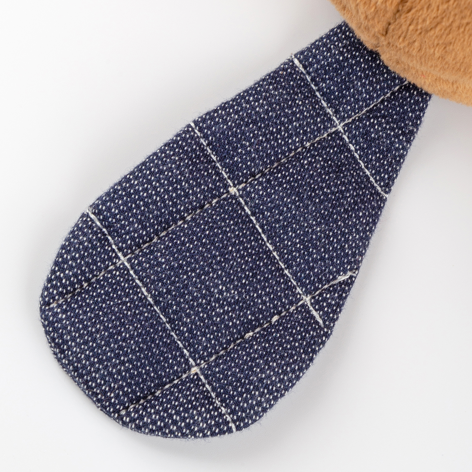 Kuscheltier Biber mit kleiner Tasche, Patchwork Sweety Kuscheltier Biber mit kleiner Tasche, Patchwork Sweety