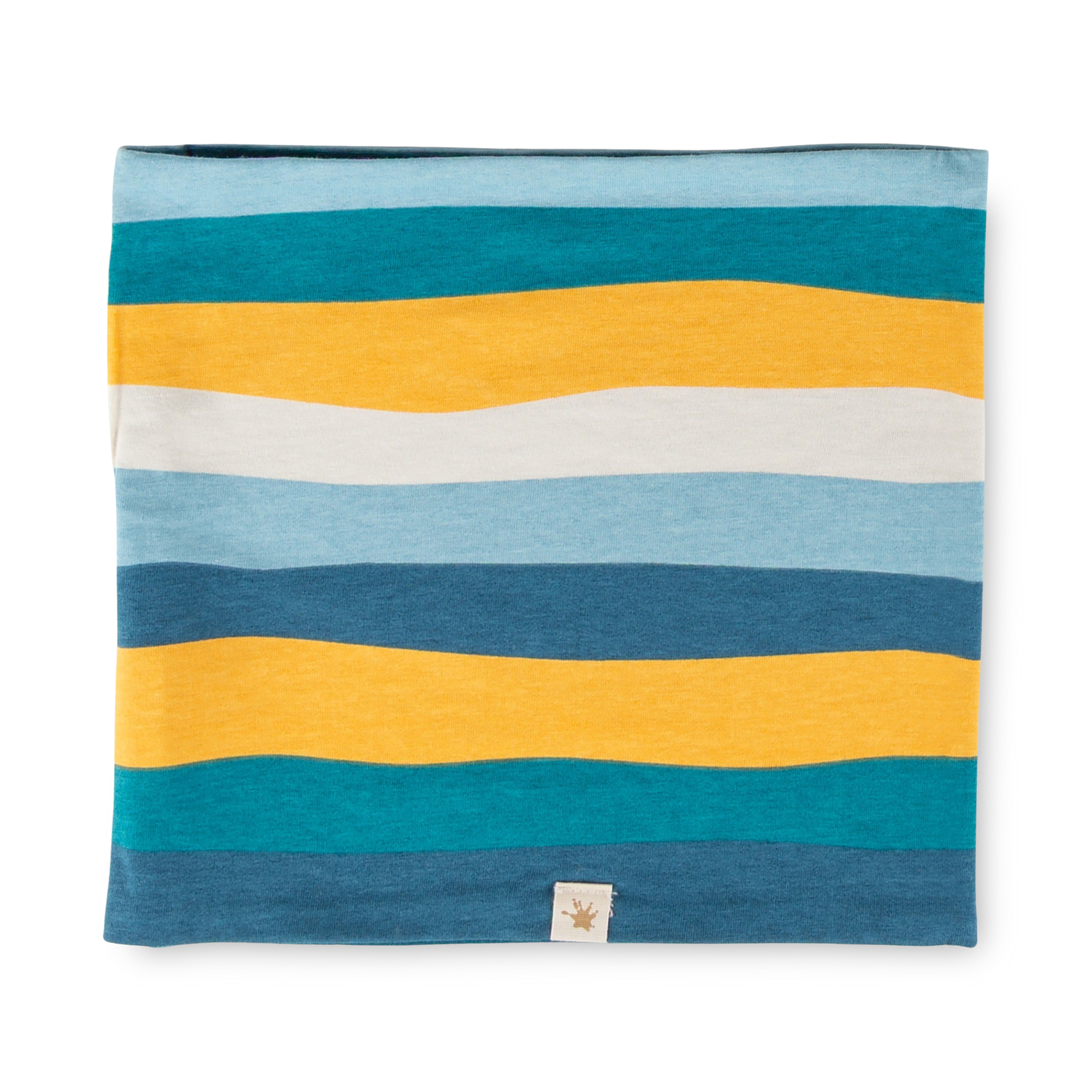 Children's reversible loop neck gaiter, Blue & Bright