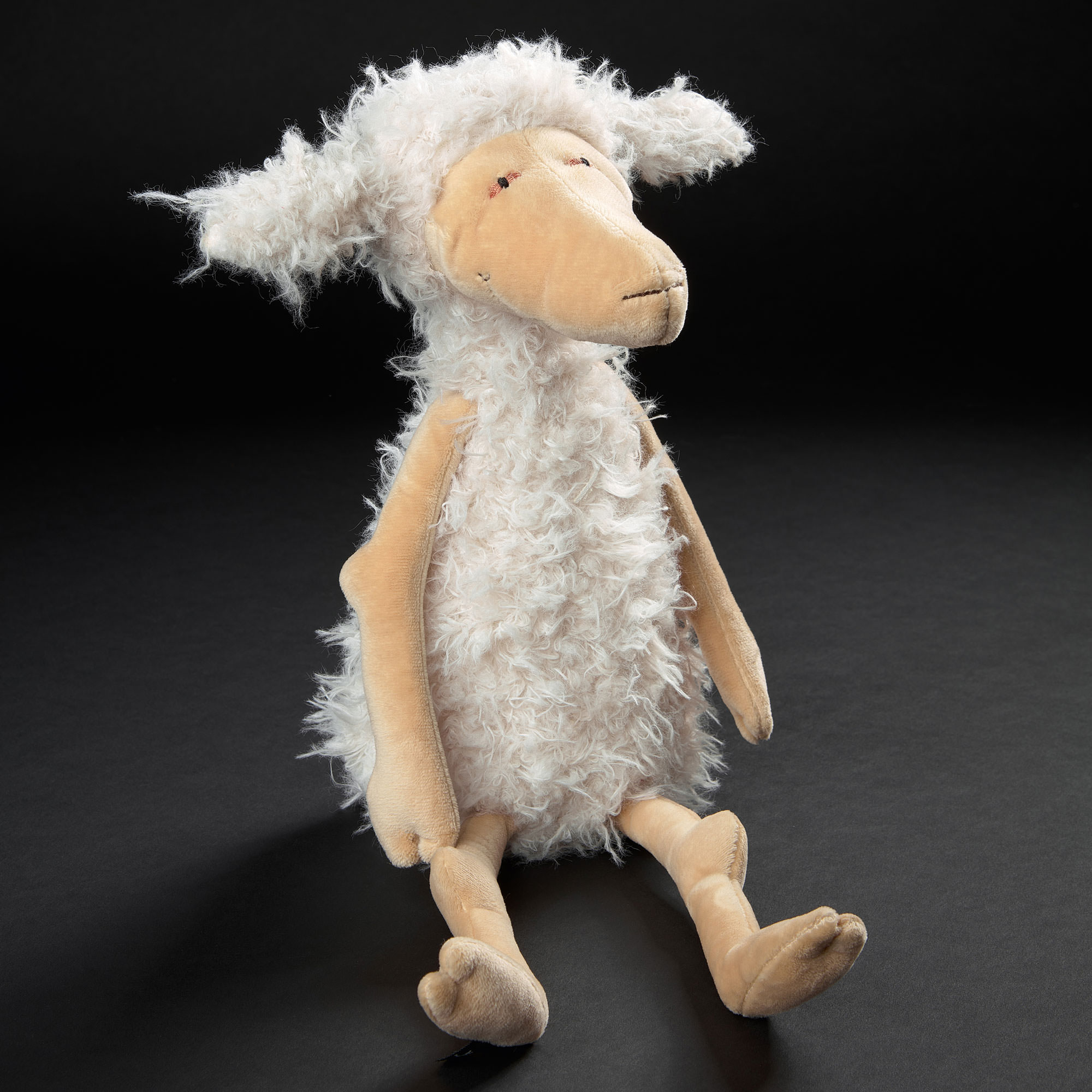 Soft toy sheep "Is mir erstrecht schlecht", Beasts