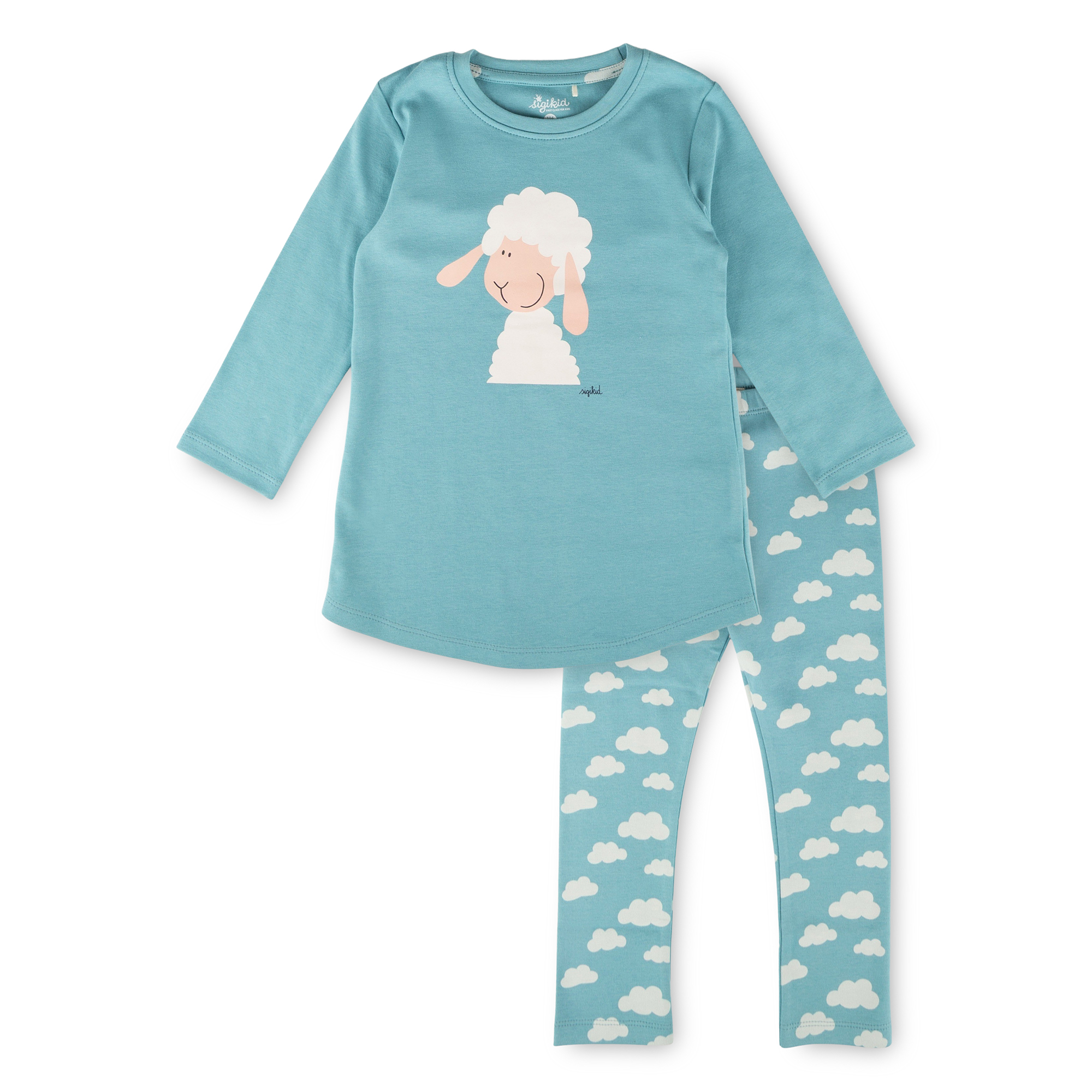 Kinder Pyjama Schaf, hellblau Kinder Pyjama Schaf, hellblau