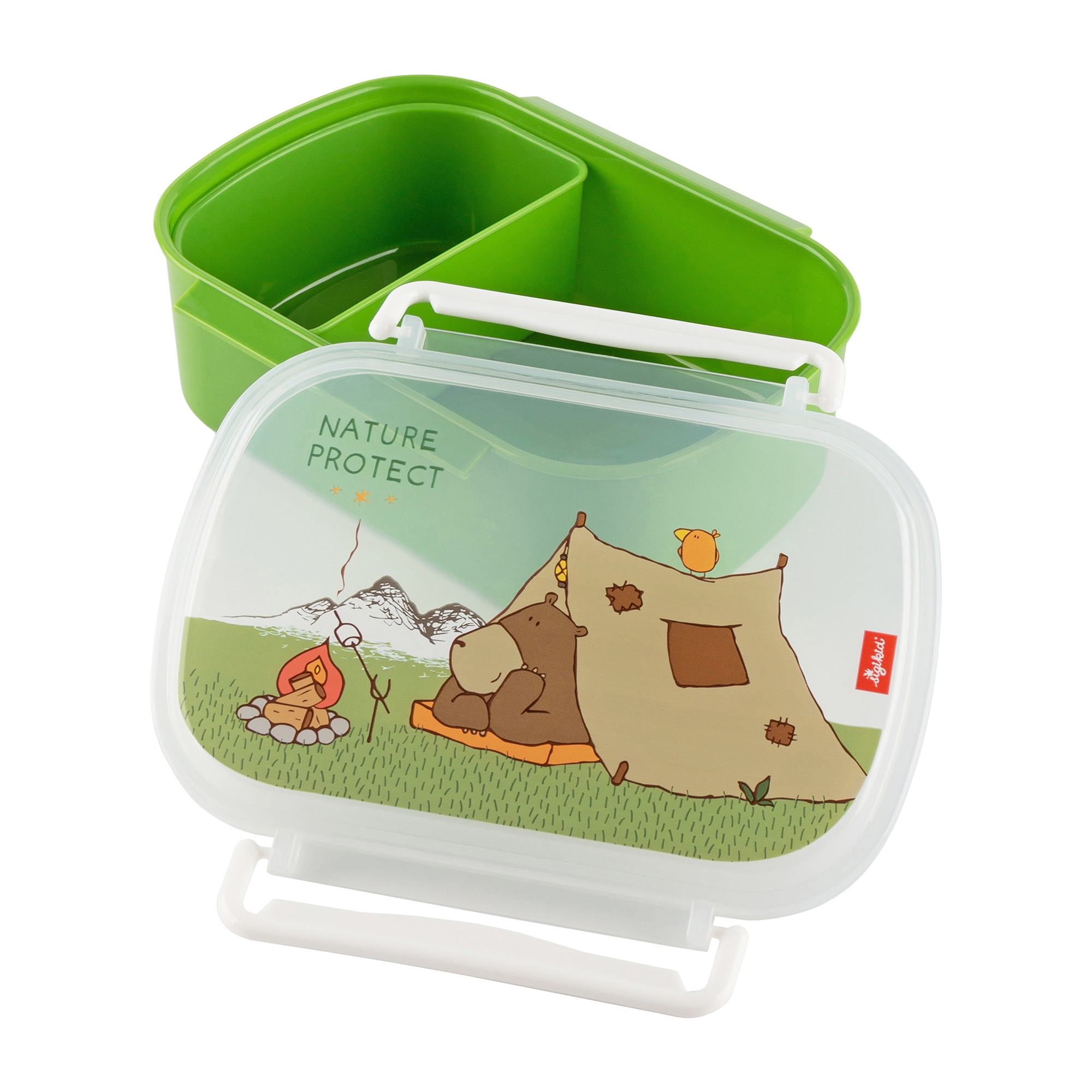 Lunch Box Forest Grizzly bear for children