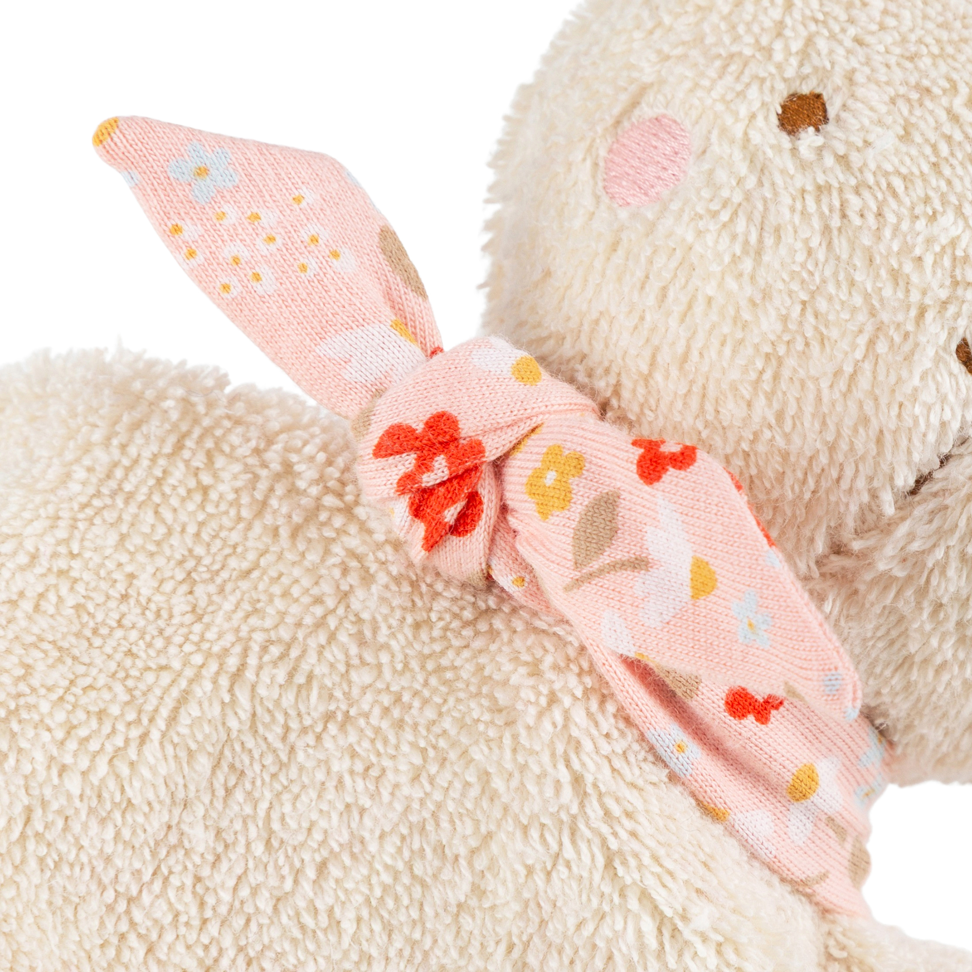 Baby Schnuffeltuch Hase, weiß