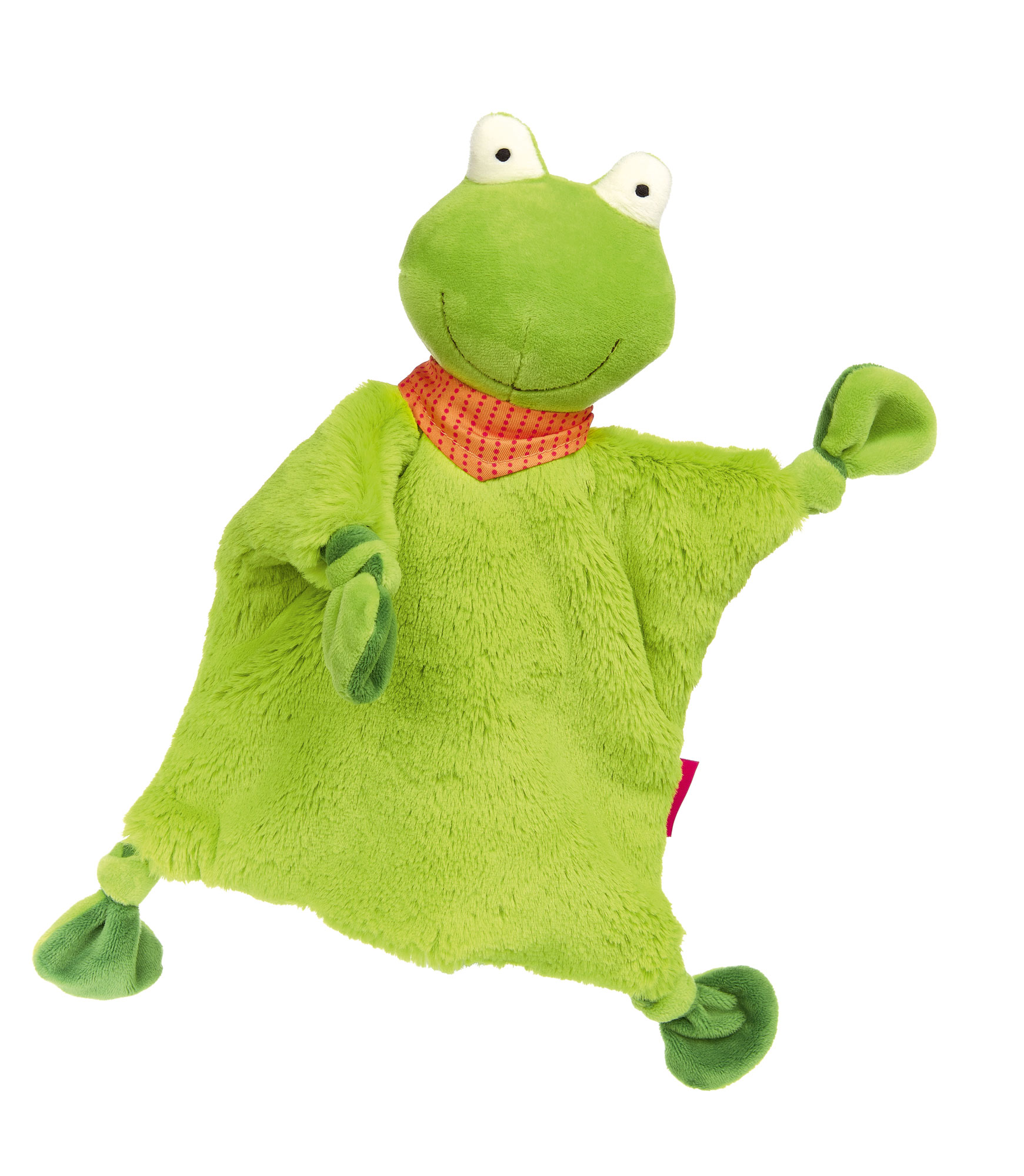 Baby Kuschel-Schnuffeltuch Frosch