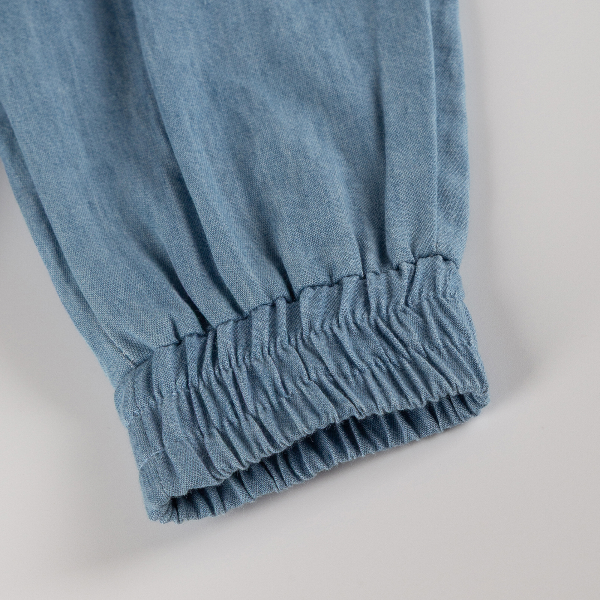 Baby Chambray Hose, hellblau