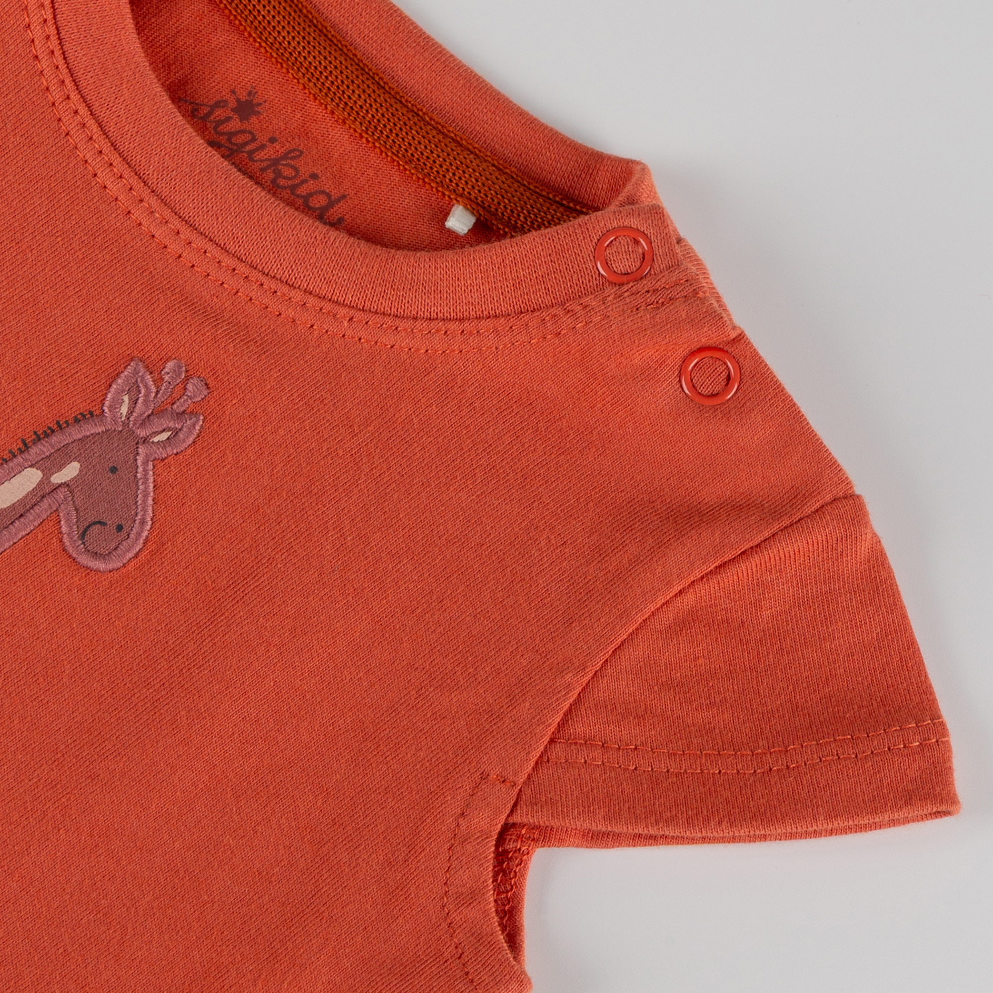 Baby Kleid Giraffe, orange