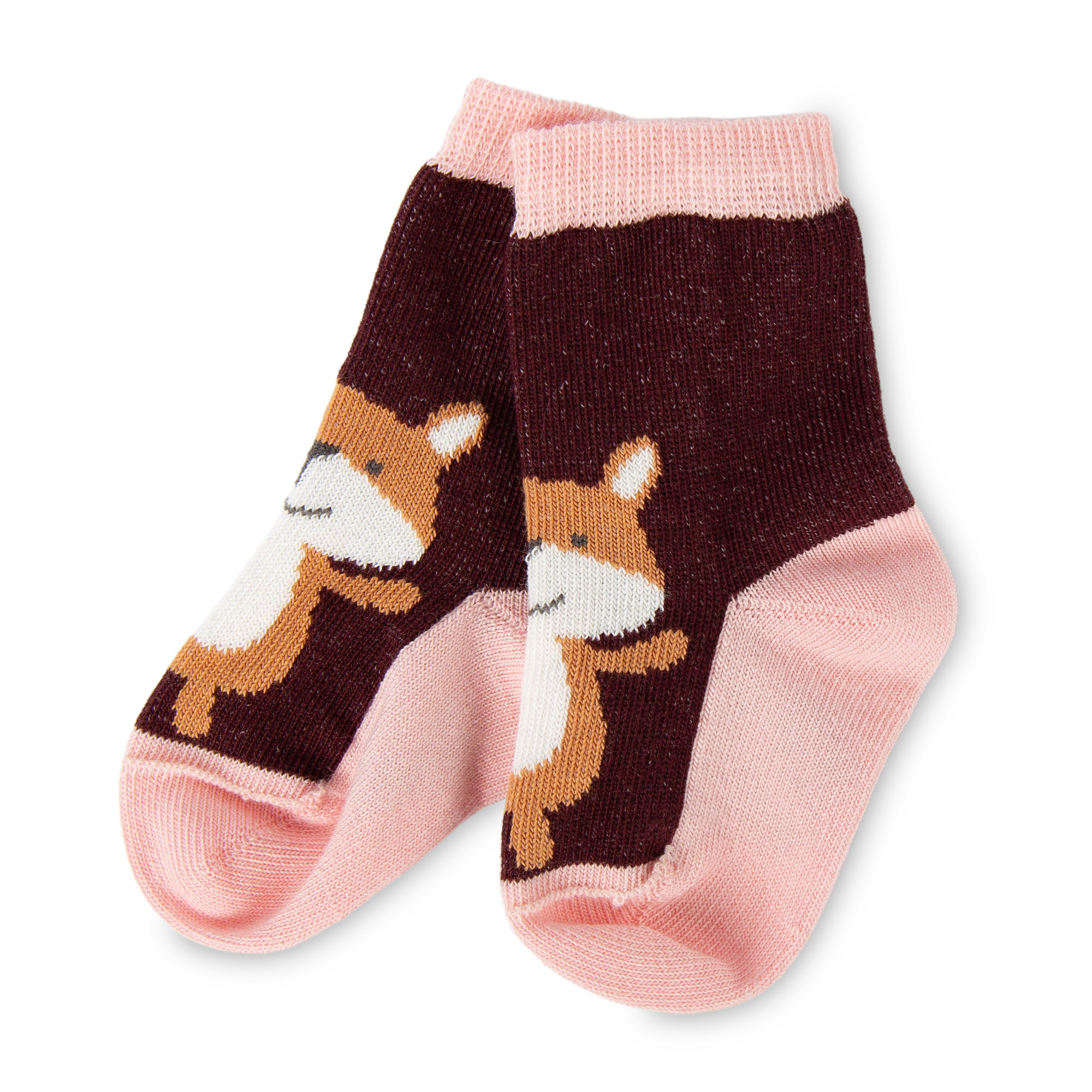 Baby 3er Socken-Set rosa/rotbraun/dunkelrot Baby 3er Socken-Set rosa/rotbraun/dunkelrot