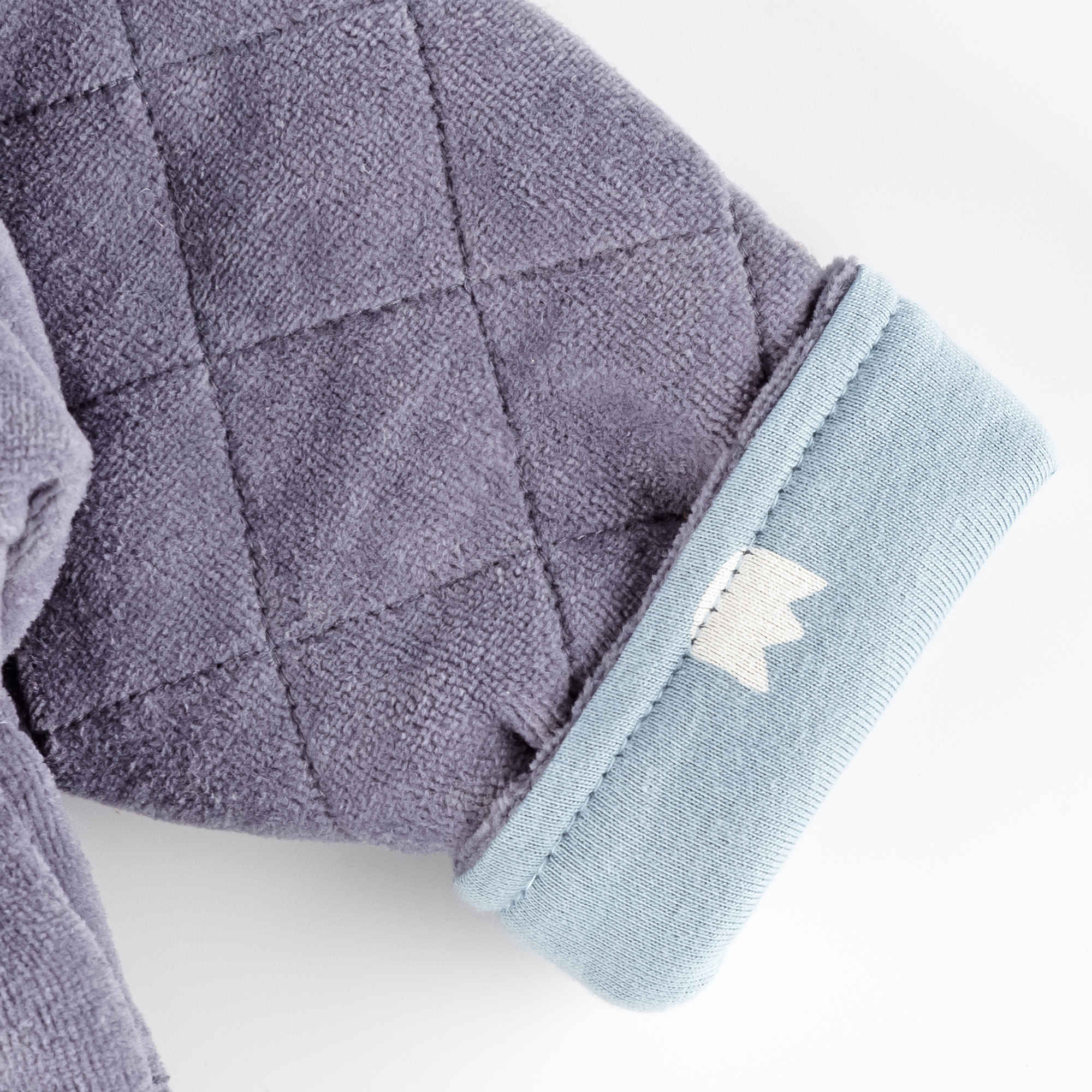 Baby Nicki Jacke Krönchen Bär, dunkelgrau Baby Nicki Jacke Krönchen Bär, dunkelgrau