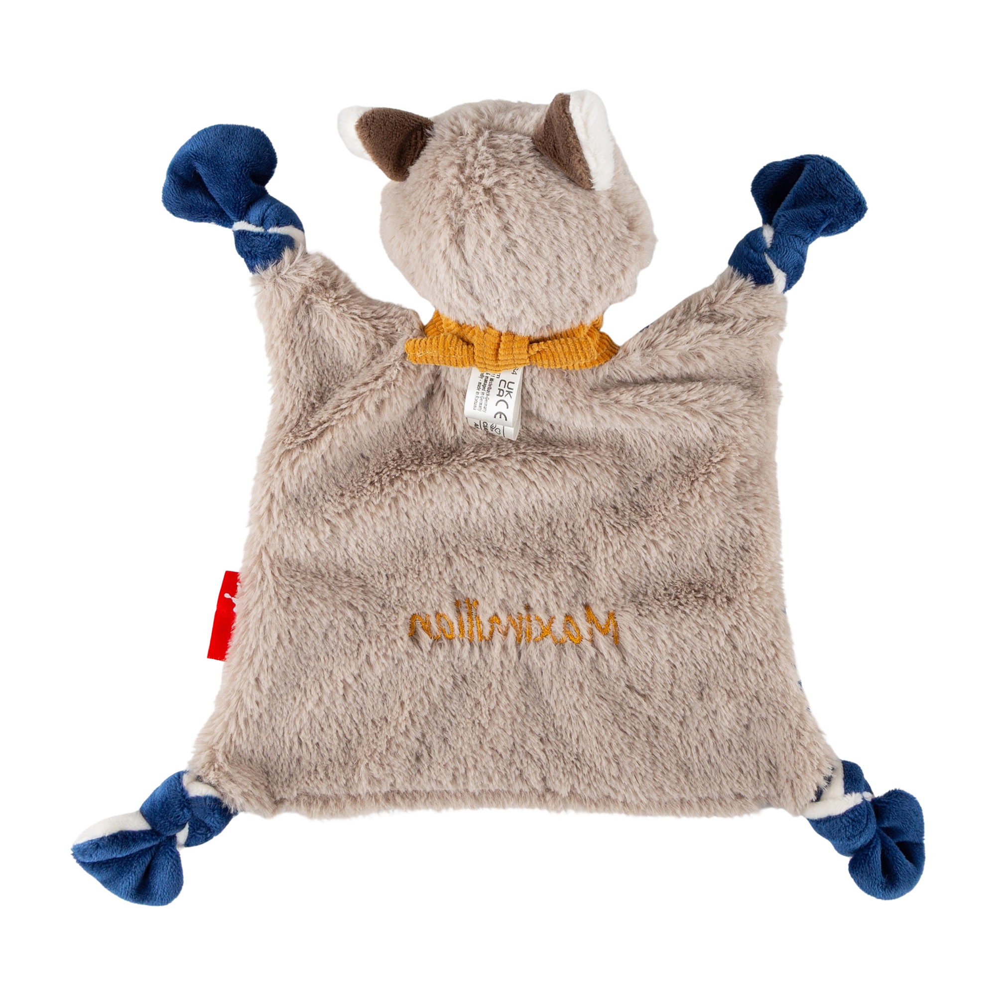 Namensschnuffeltuch Waschbär