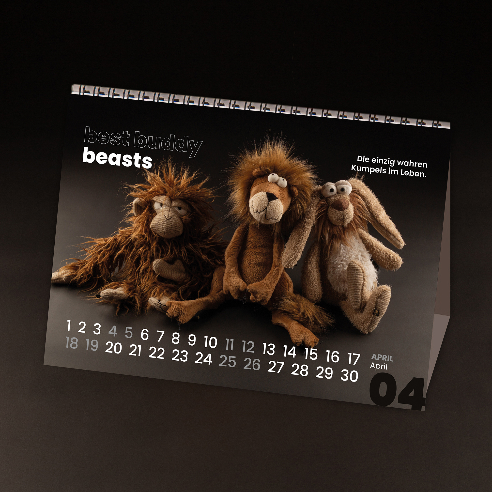 Beasts Tischkalender 2026