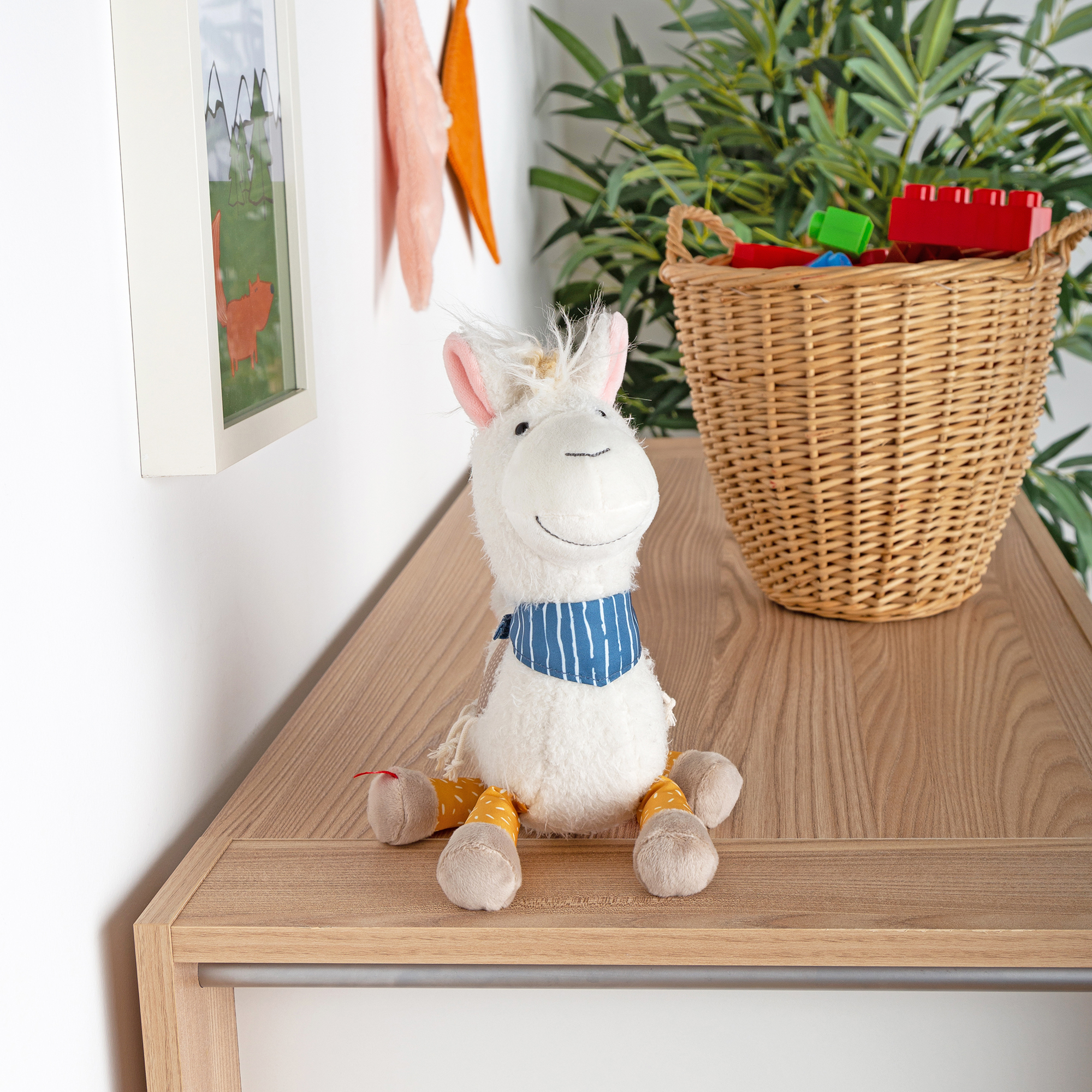 Kuscheltier Lama, Patchwork Sweety Kuscheltier Lama, Patchwork Sweety