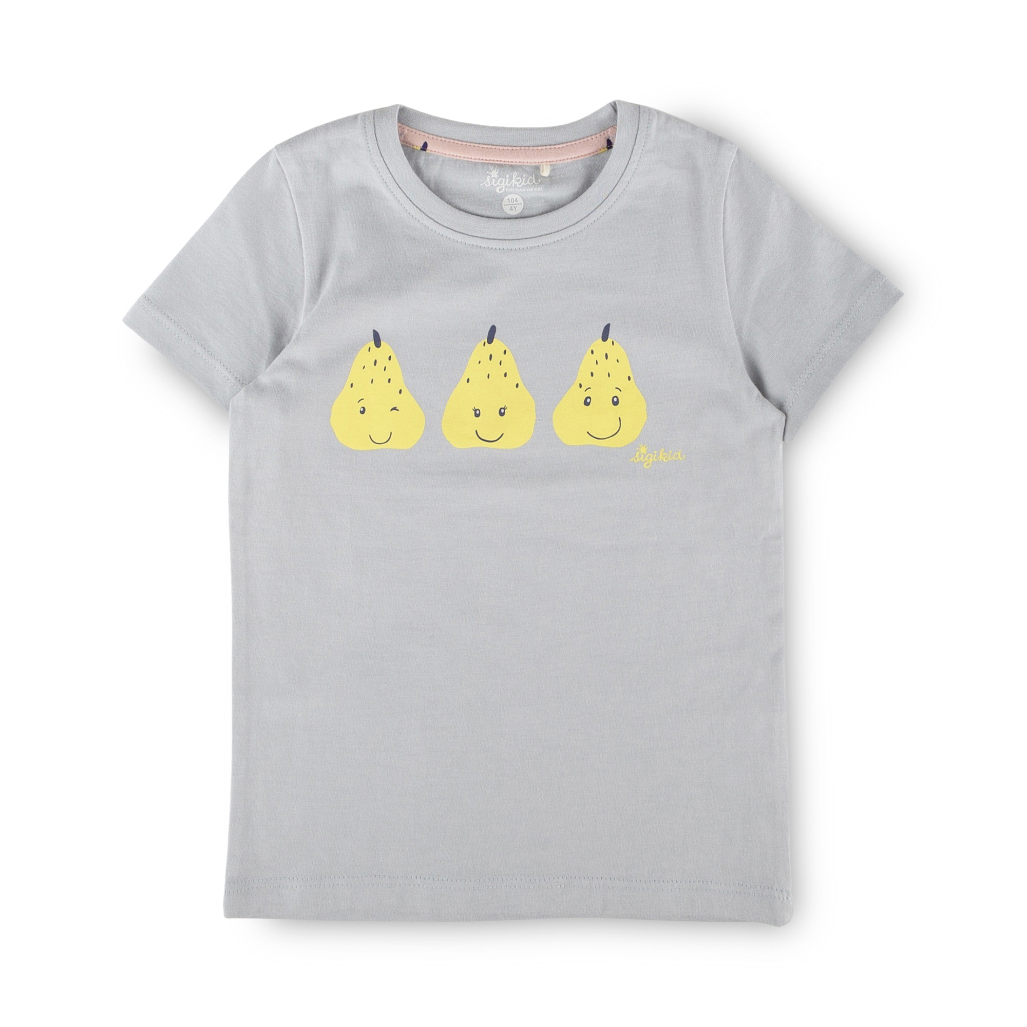 Kurzer Kinder Pyjama Früchtchen, pastellblau/rosa Kurzer Kinder Pyjama Früchtchen, pastellblau/rosa