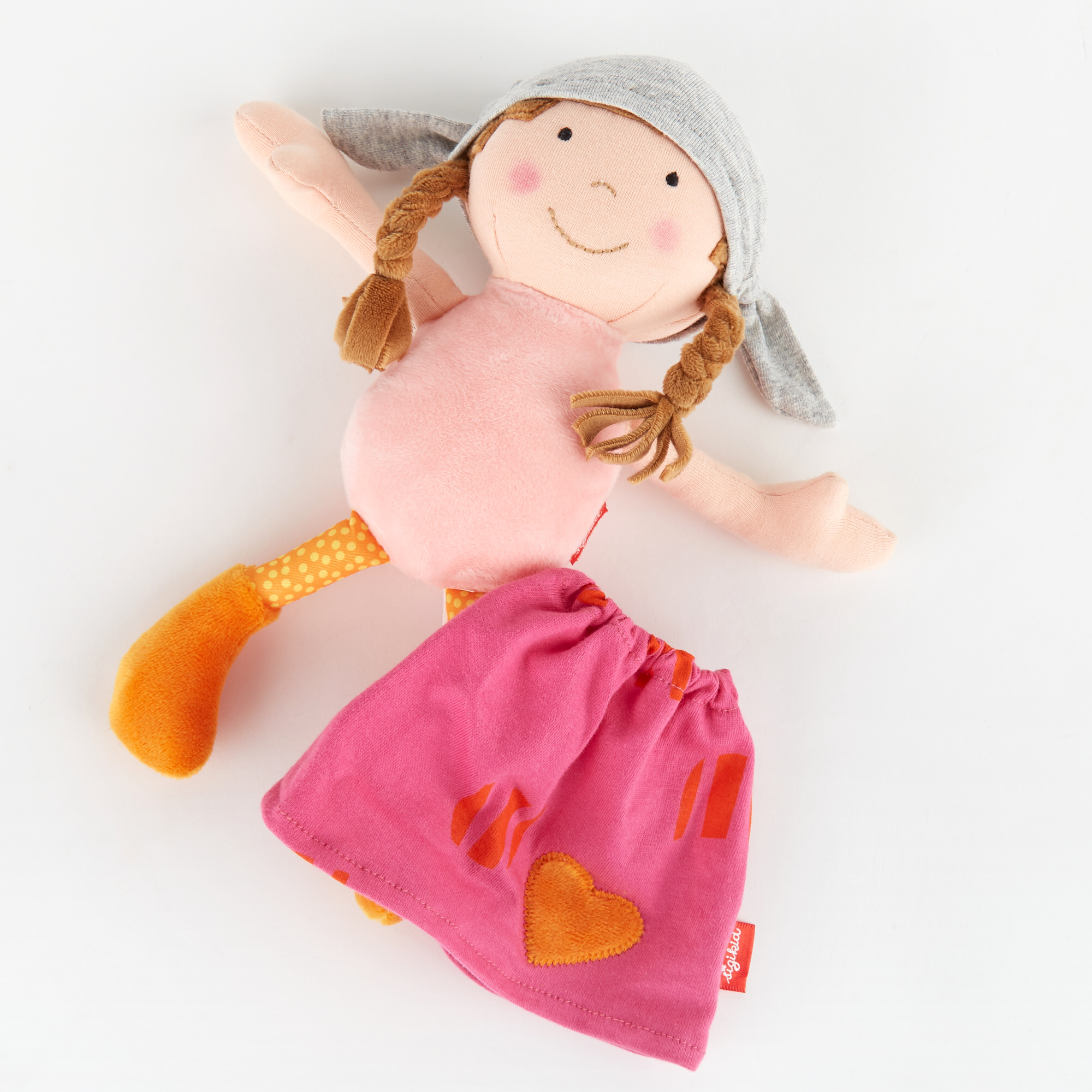 Stoffpuppe Brenda Bilipup, pink Stoffpuppe Brenda Bilipup, pink
