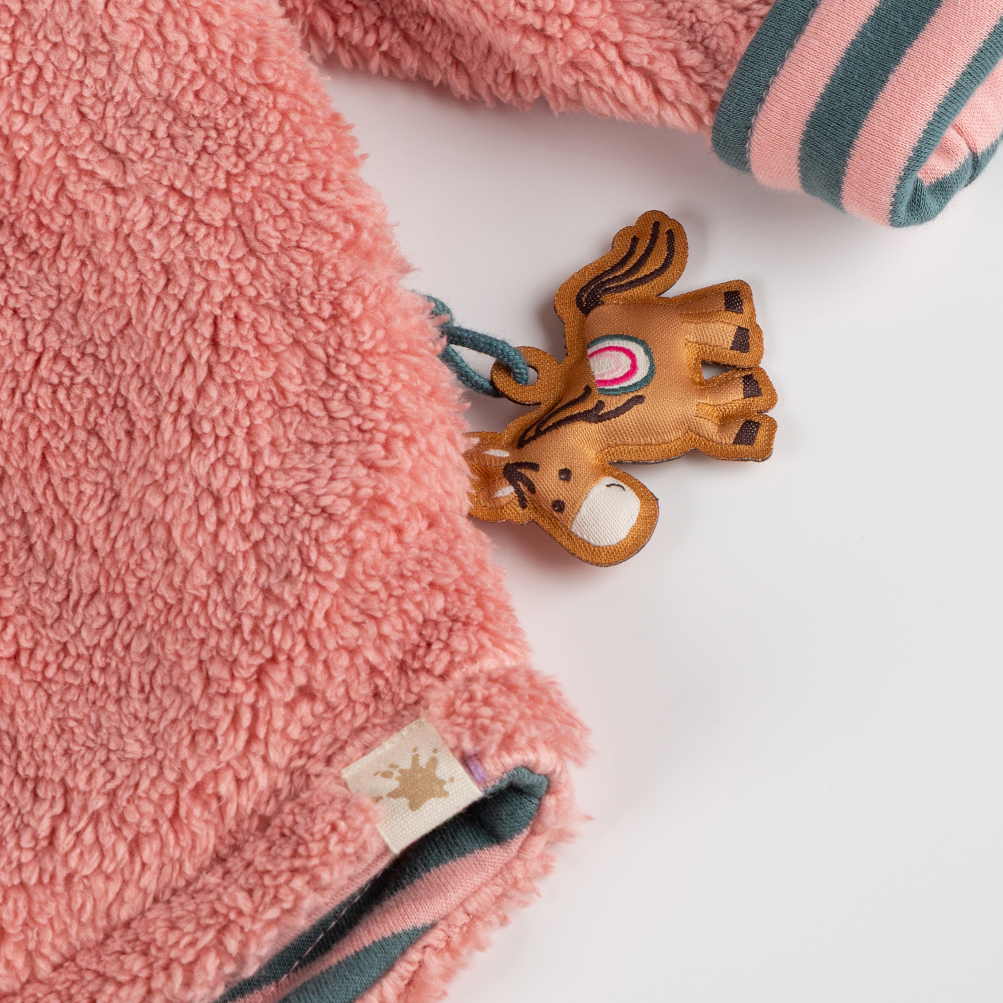 Kinder Teddyjacke Pony Love, rosa