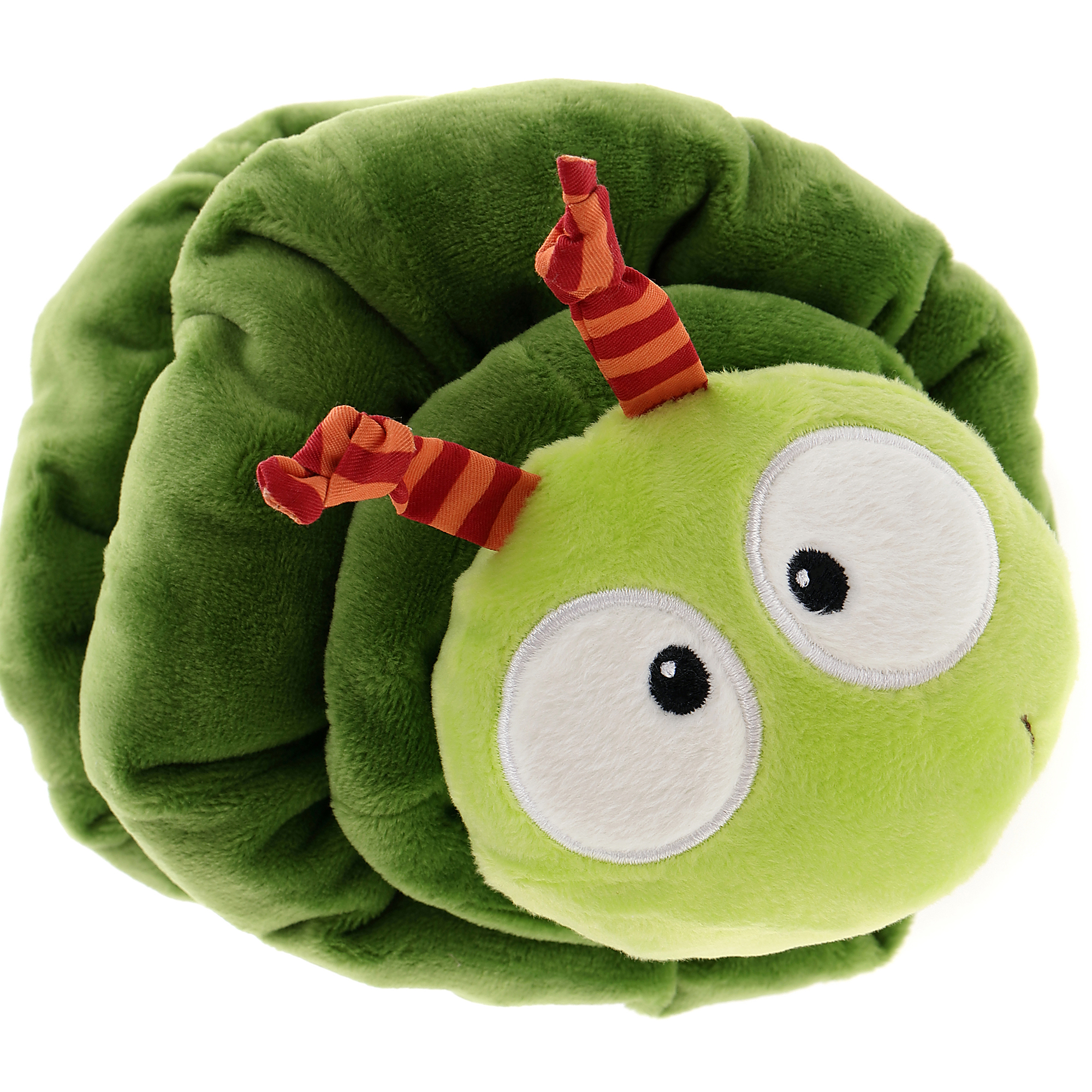 Vibrating plush caterpillar