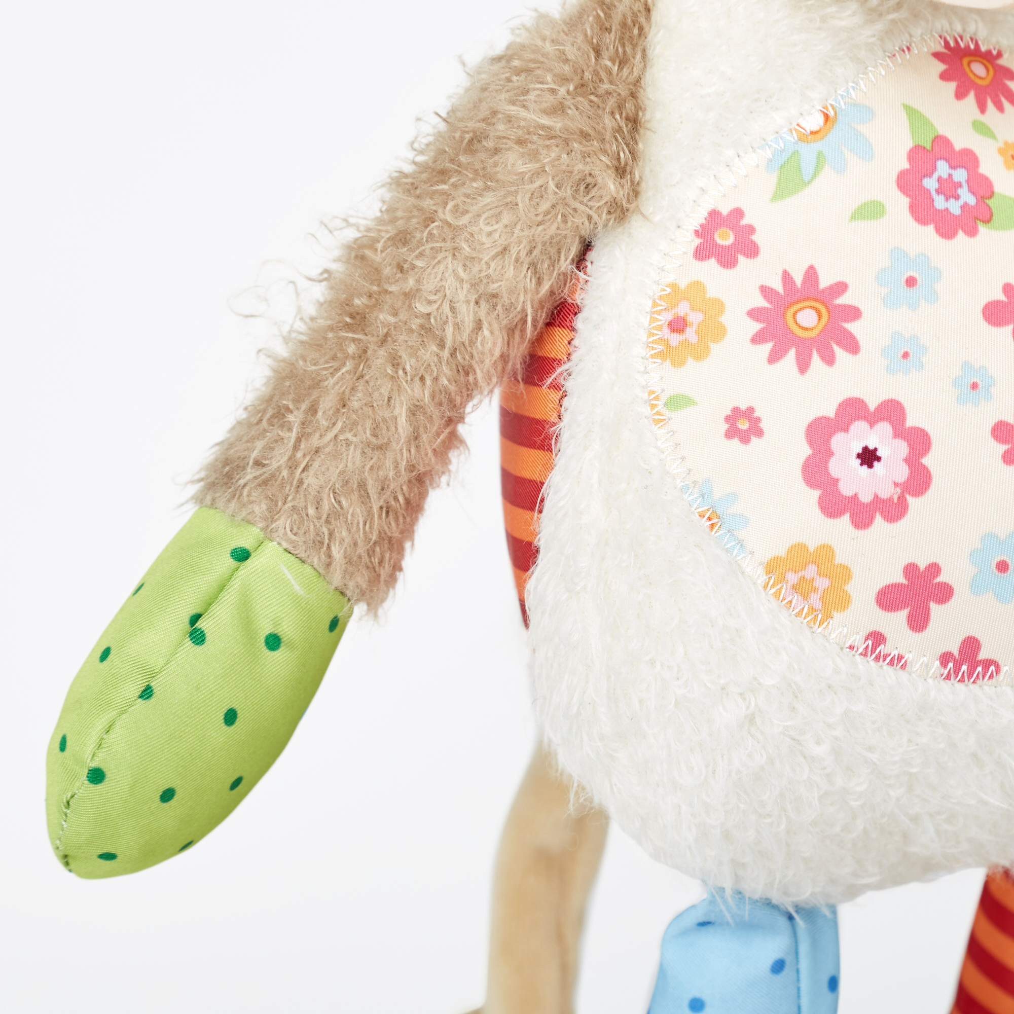 Soft toy cow, Patchwork Sweety