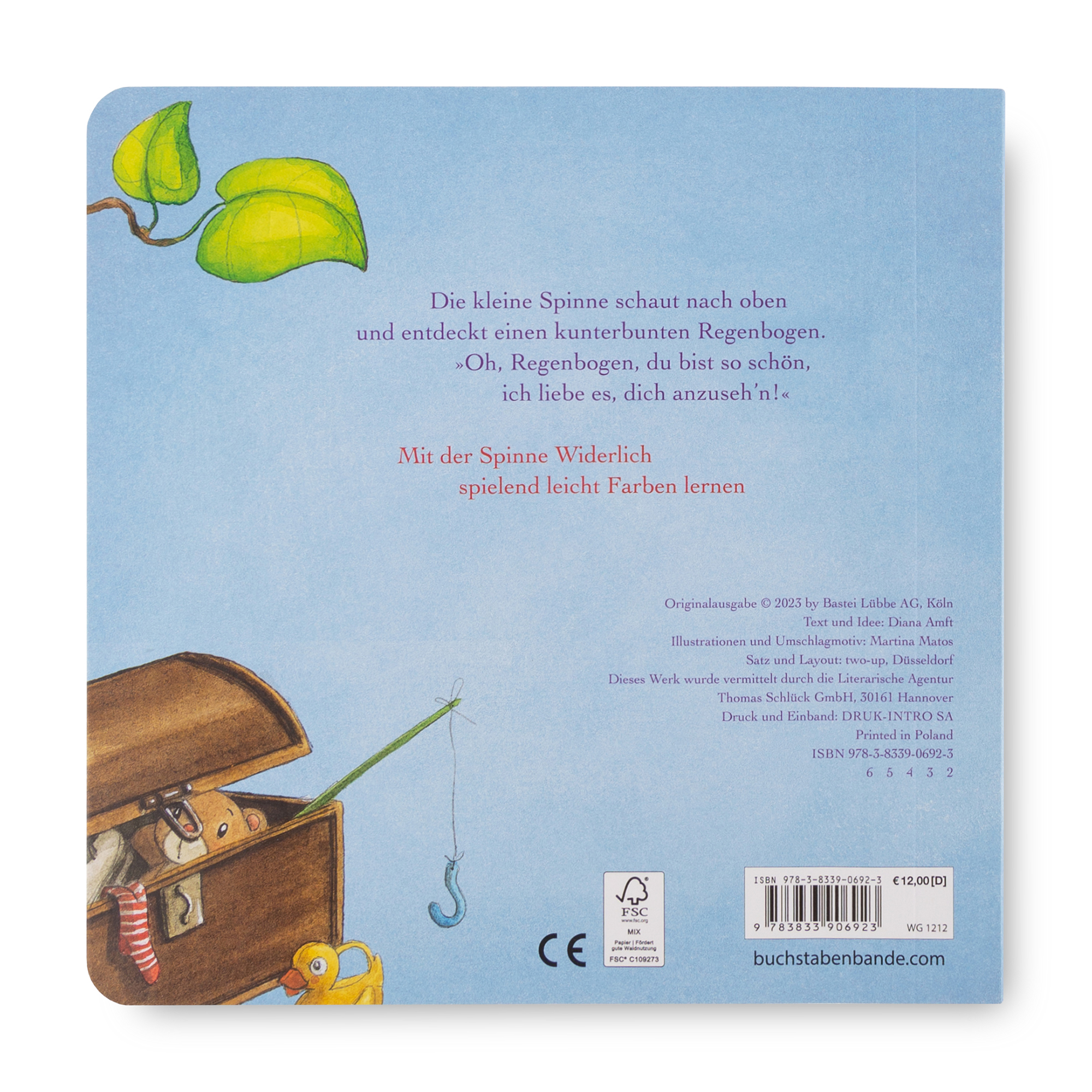 Kinderbuch Die kleine Spinne Widerlich und die Regenbogenfarben - Pappbilderbuch Kinderbuch Die kleine Spinne Widerlich und die Regenbogenfarben - Pappbilderbuch