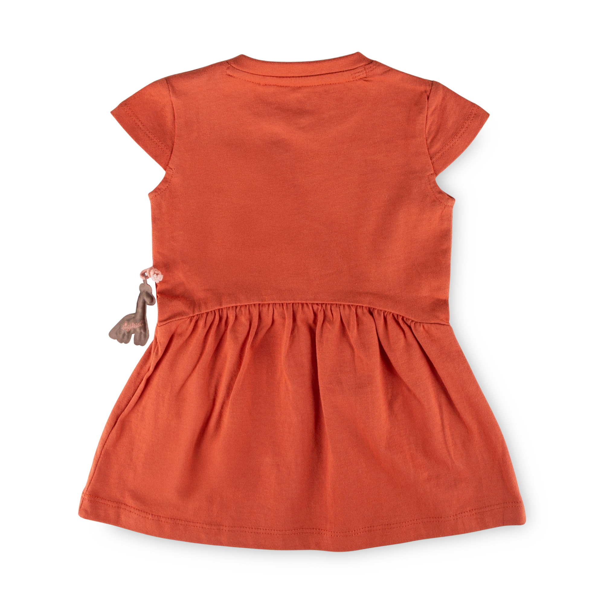 Baby Kleid Giraffe, orange
