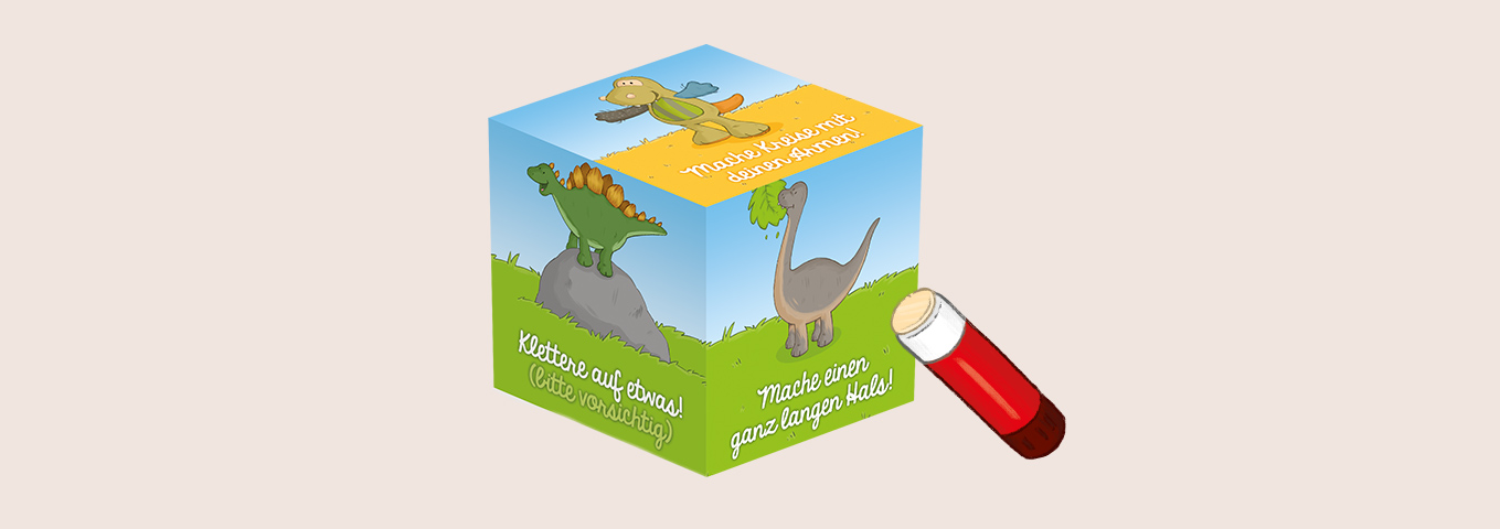 Das Dinosaurier- Bewegungsspiel