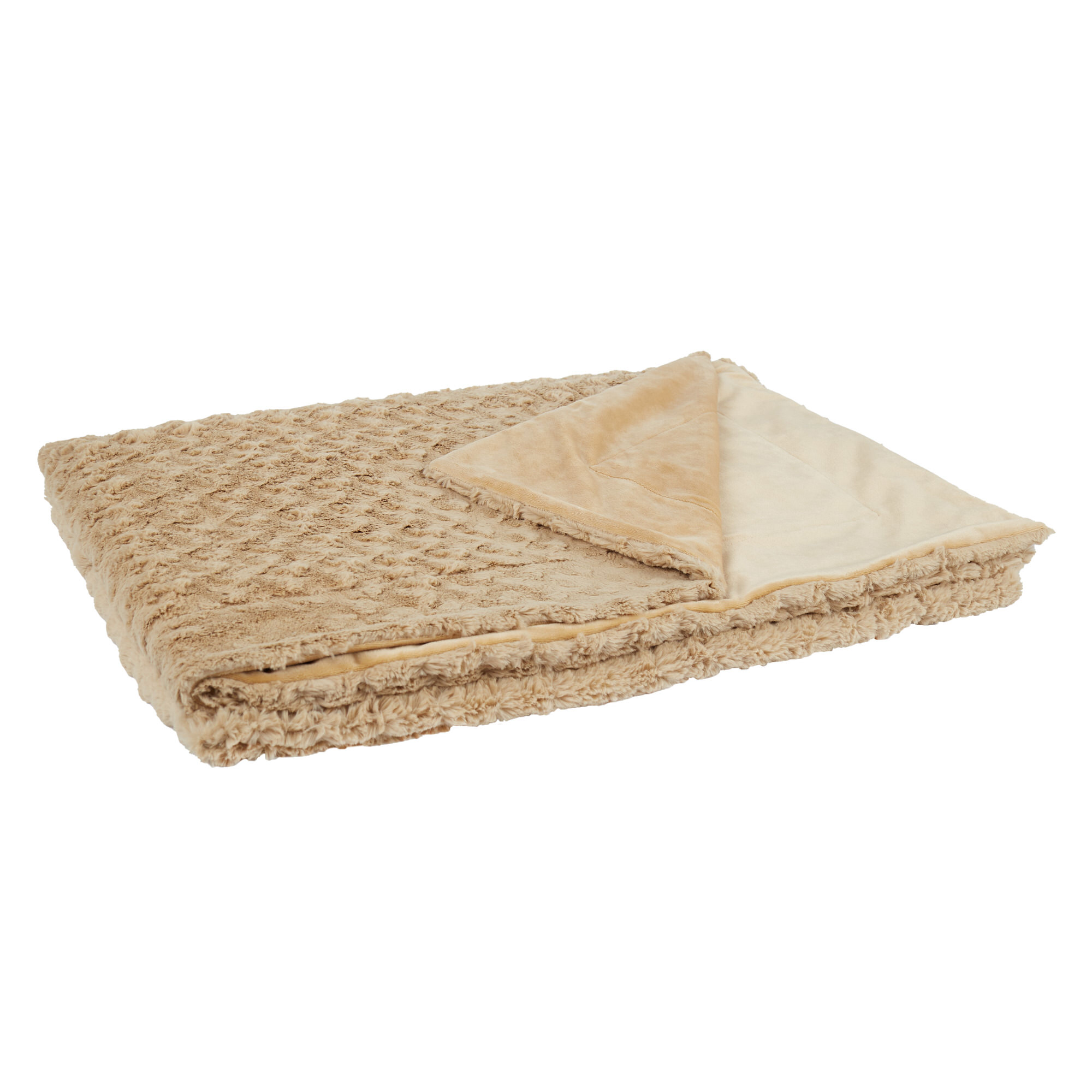Beasts Kuscheldecke Plüsch, beige meliert Beasts Kuscheldecke Plüsch, beige meliert