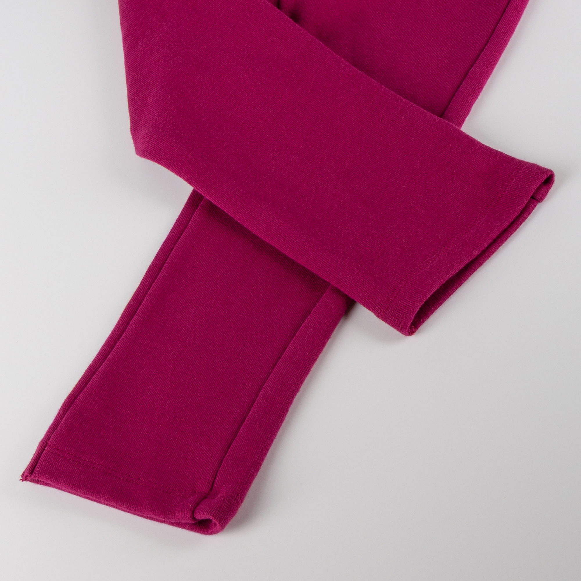 Kinder Sweatleggings Fancy Forest, dunkelpink