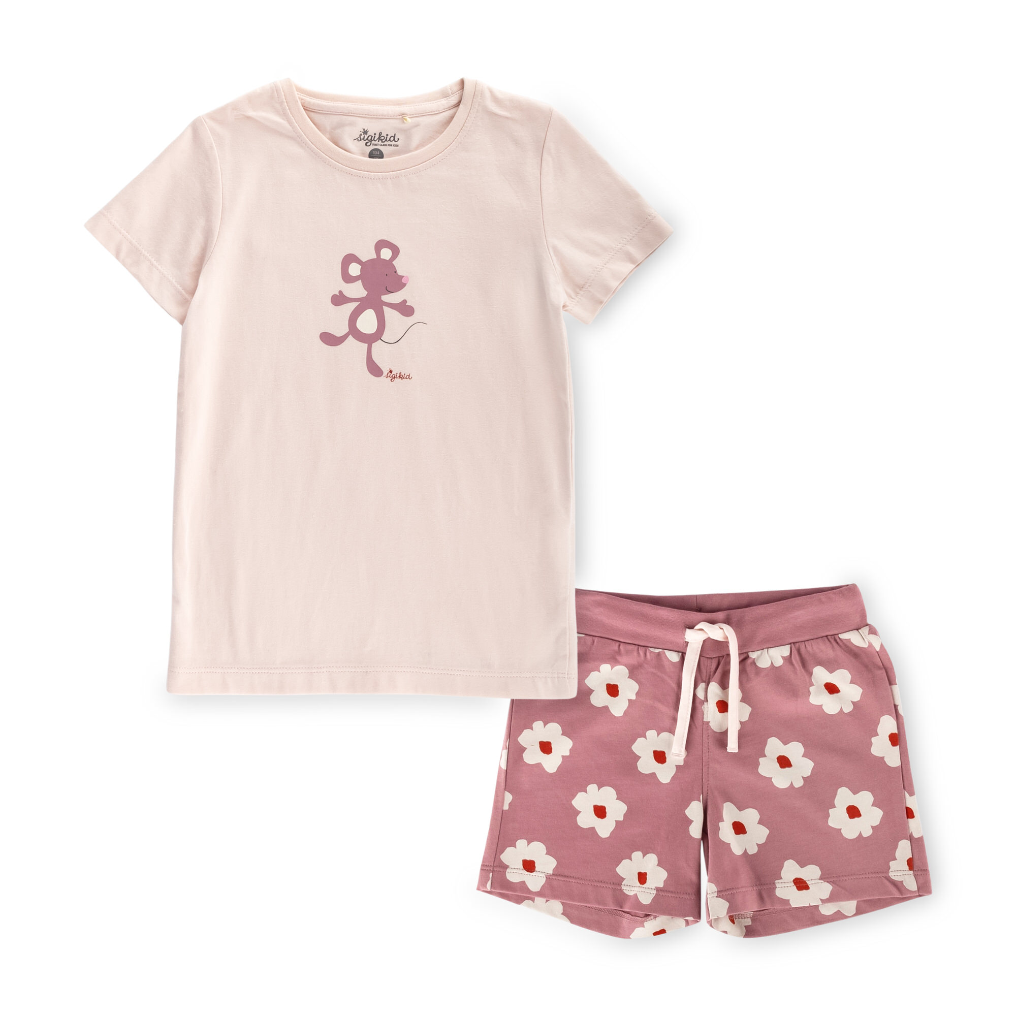 Kinder Shorty Pyjama Maus, rosa Kinder Shorty Pyjama Maus, rosa