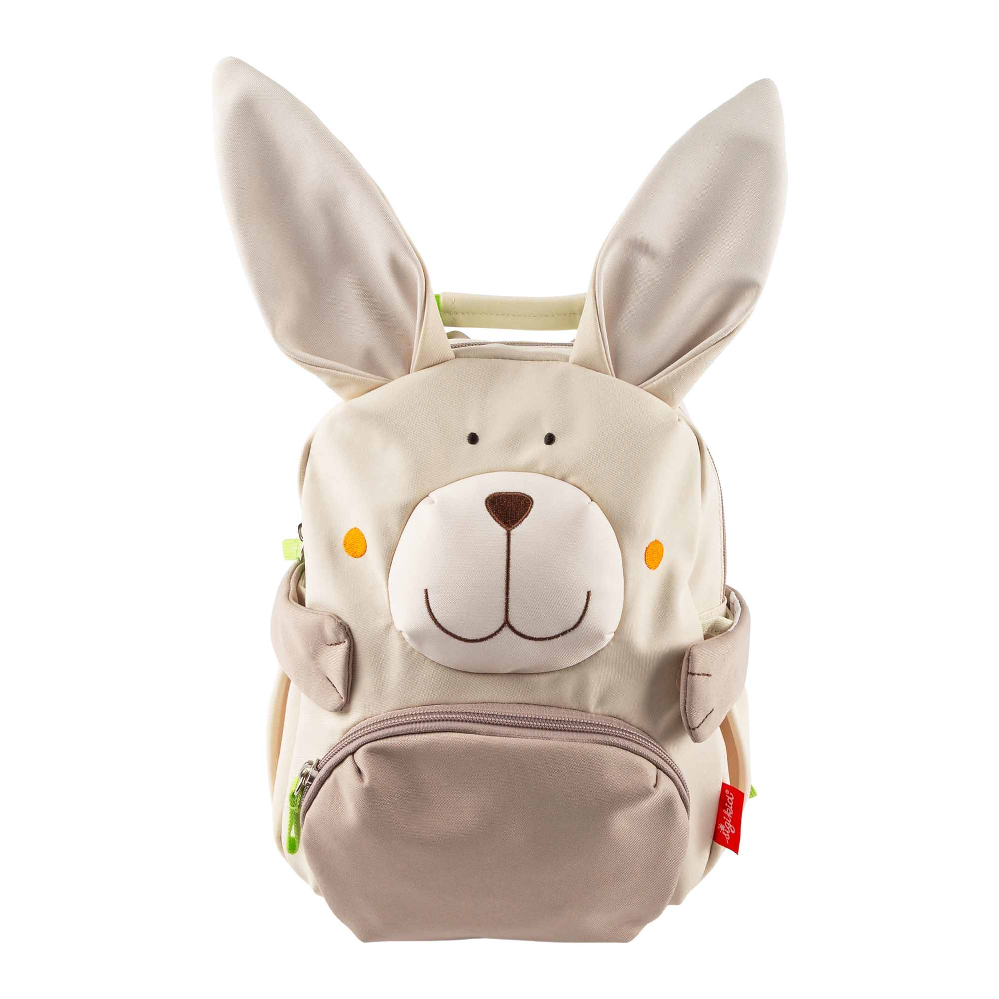 Kinder Pfötchen Rucksack Hase, grün
