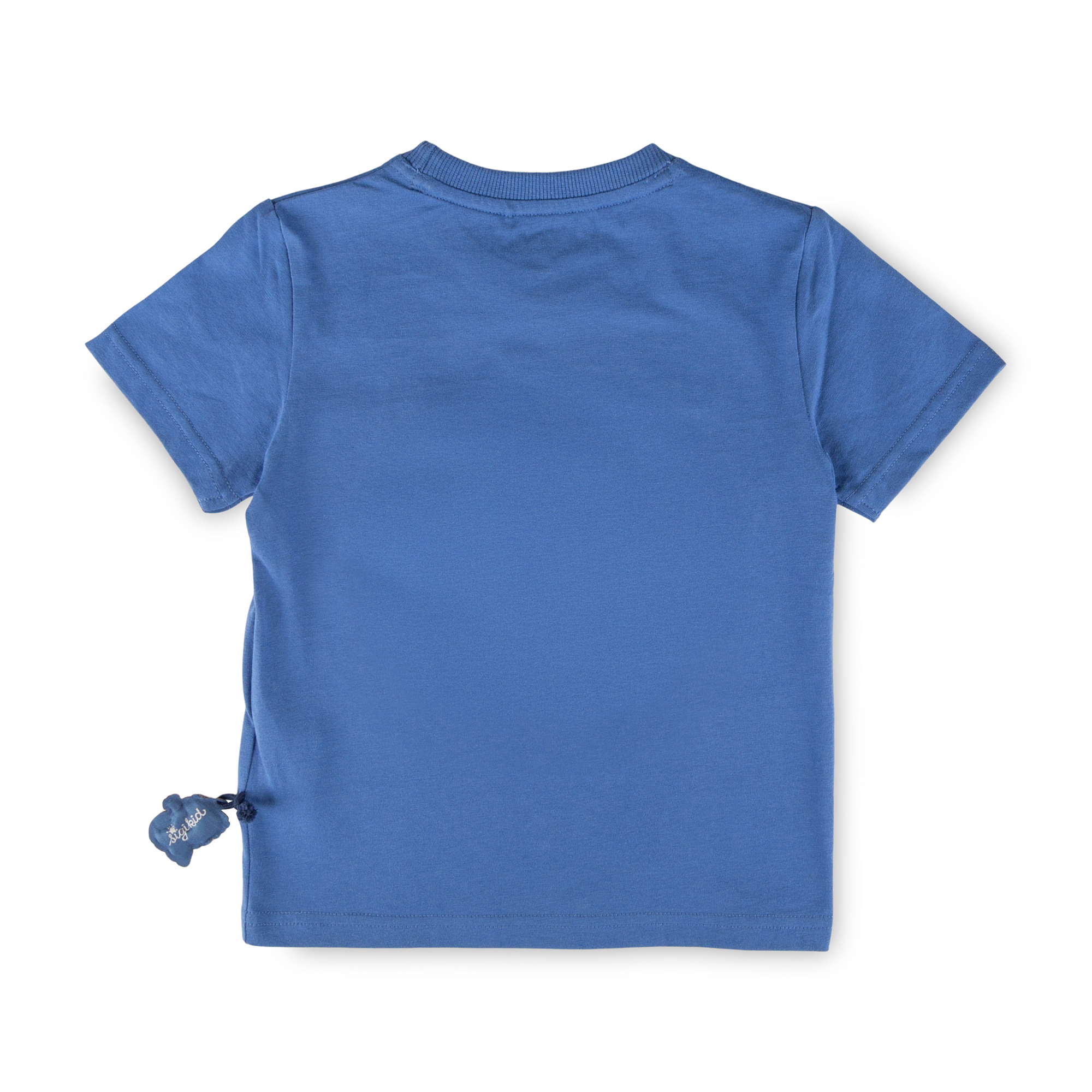 Kinder T-Shirt Tiger & Löwe, blau