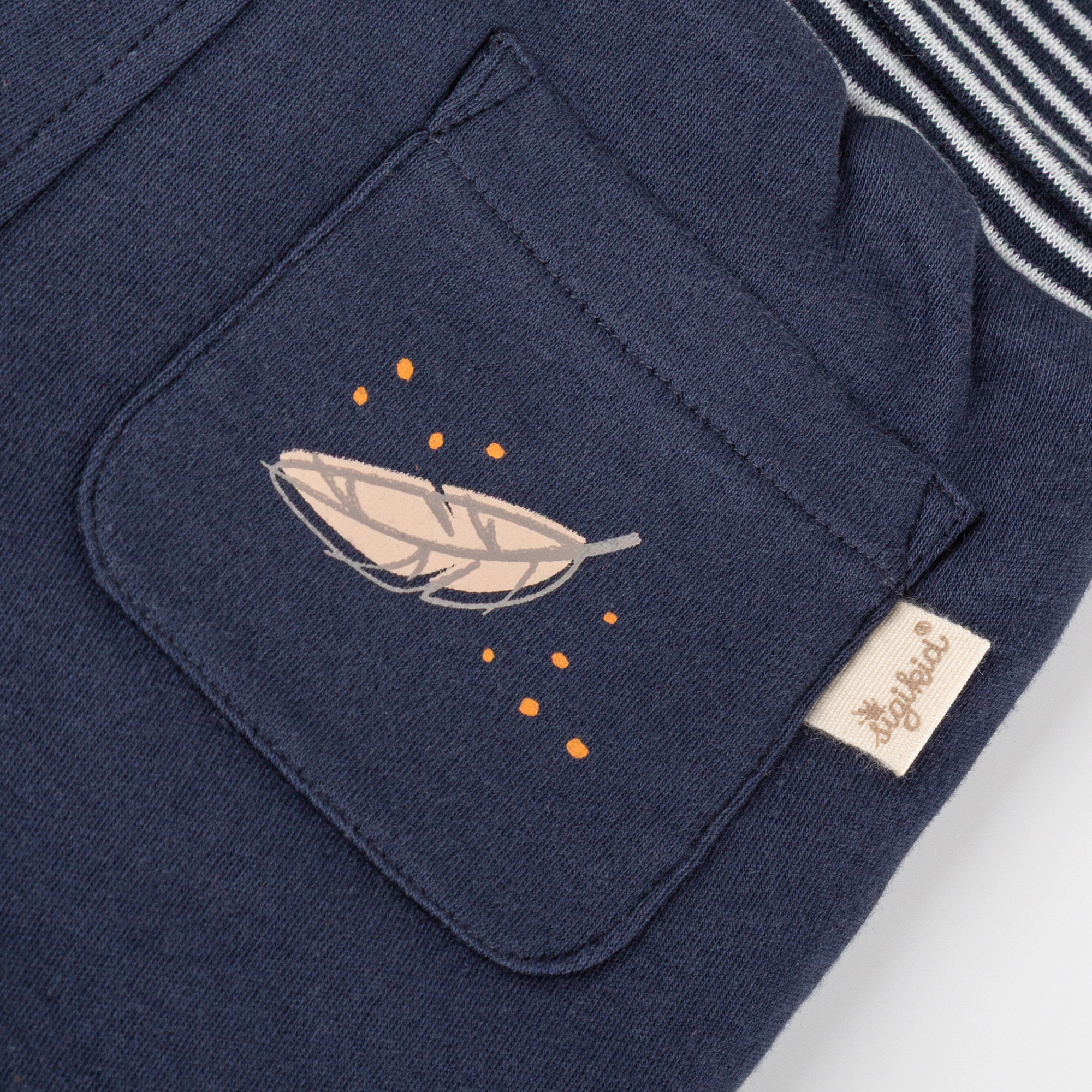 Baby Wendehose Magic Owl, dunkelblau oder gelb