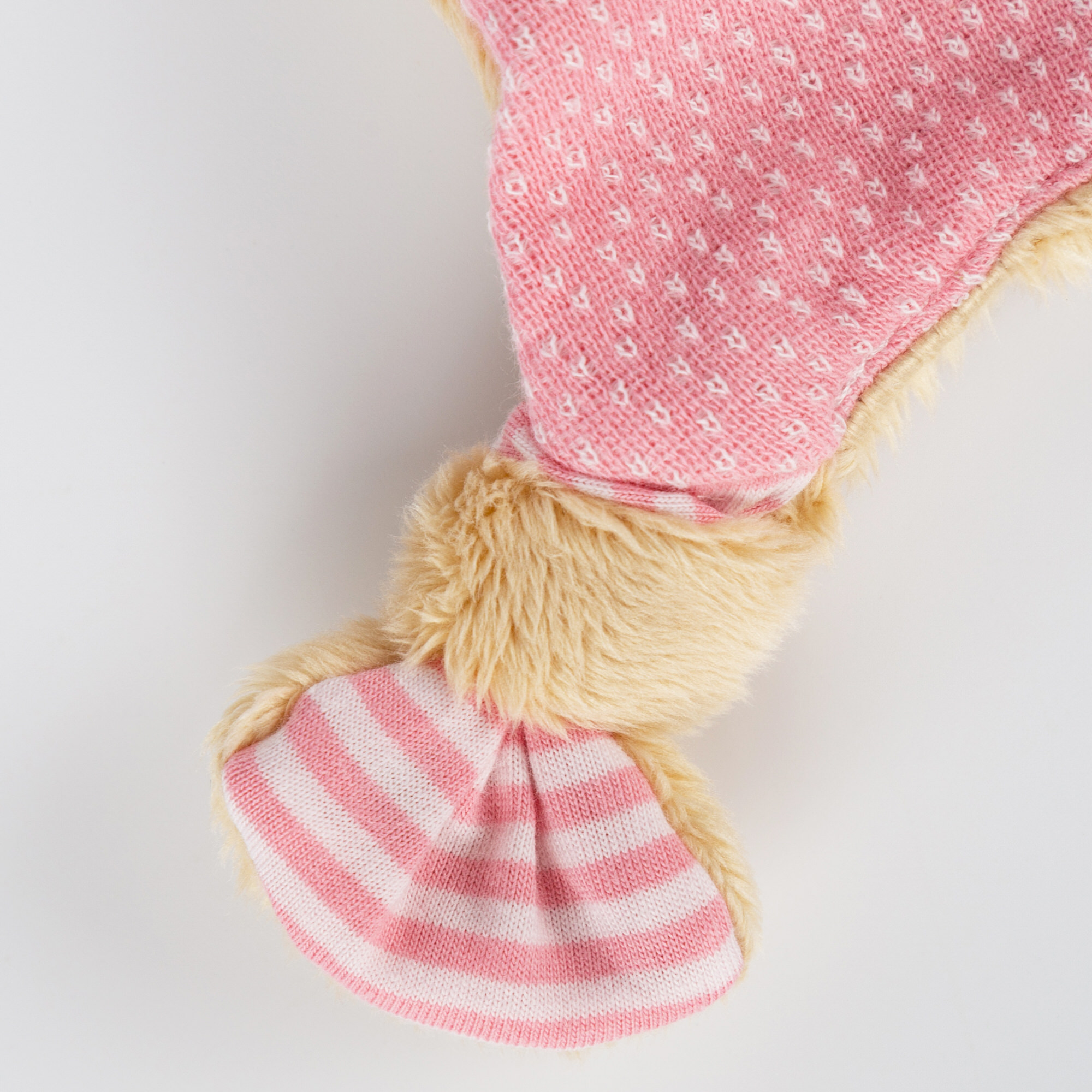 Individualized baby lovey rabbit, pink Individualized baby lovey rabbit, pink
