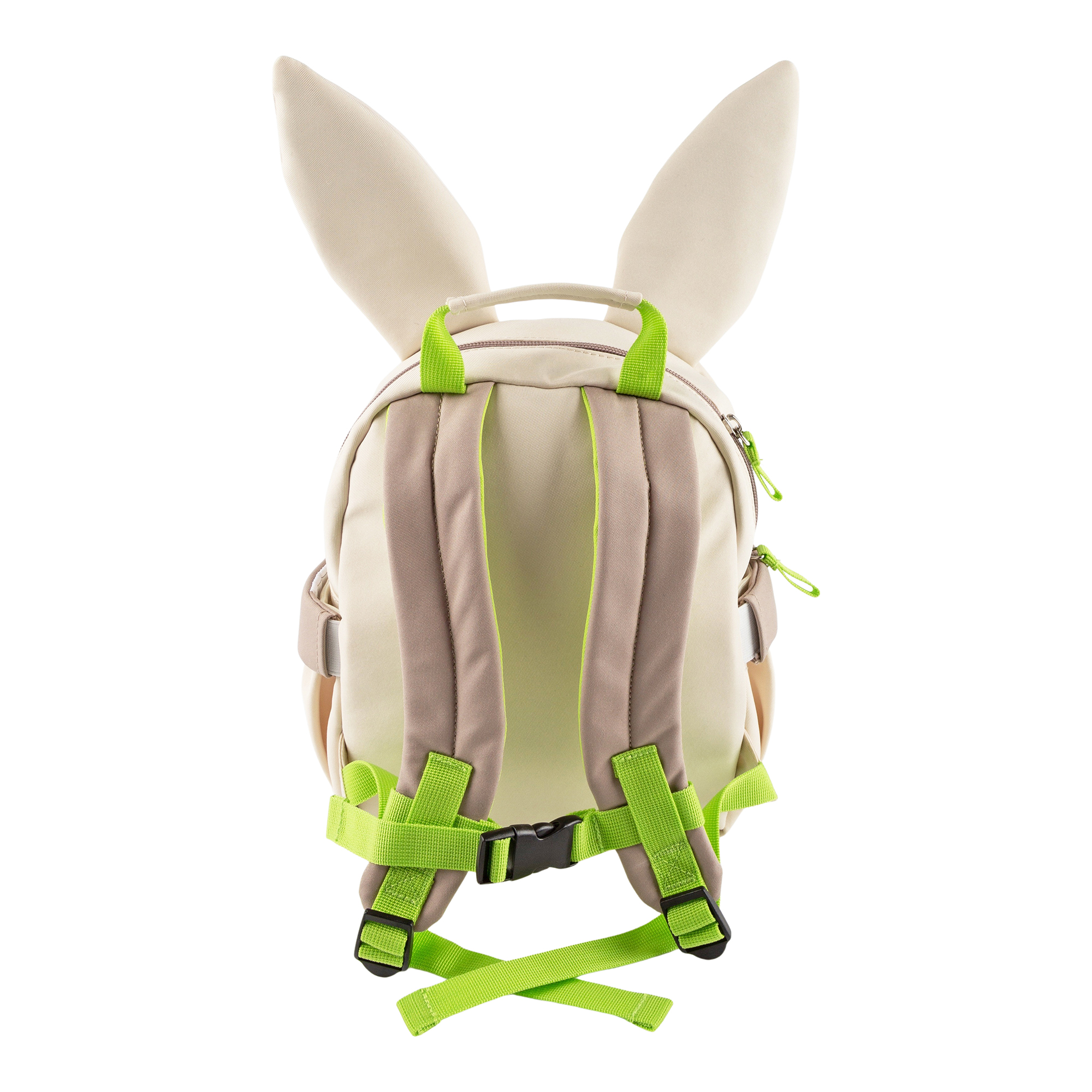Kinder Pfötchen Rucksack Hase, grün