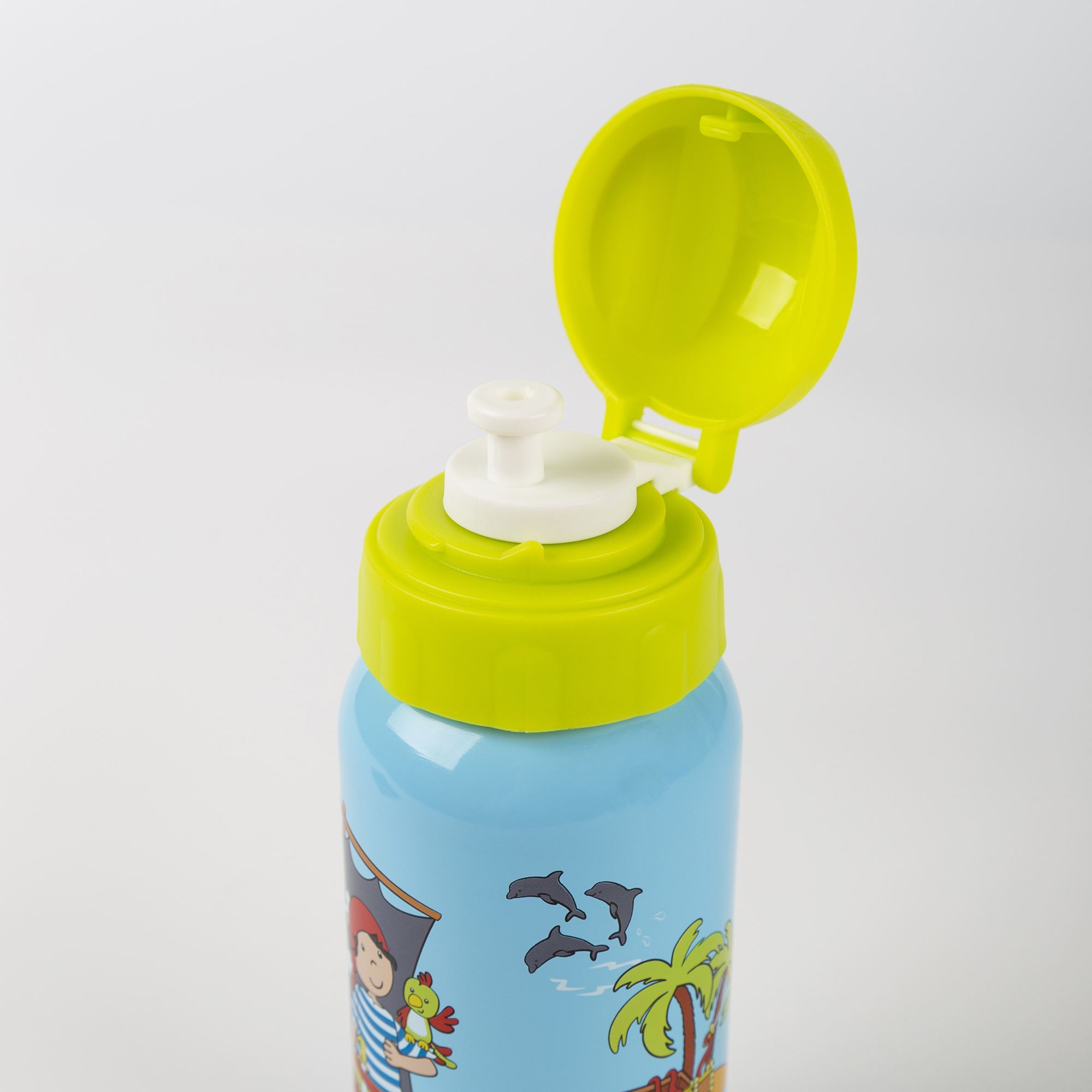 Kinder Set 400ml Edelstahl Trinkflasche und Brotbox, Sammy Samoa Kinder Set 400ml Edelstahl Trinkflasche und Brotbox, Sammy Samoa