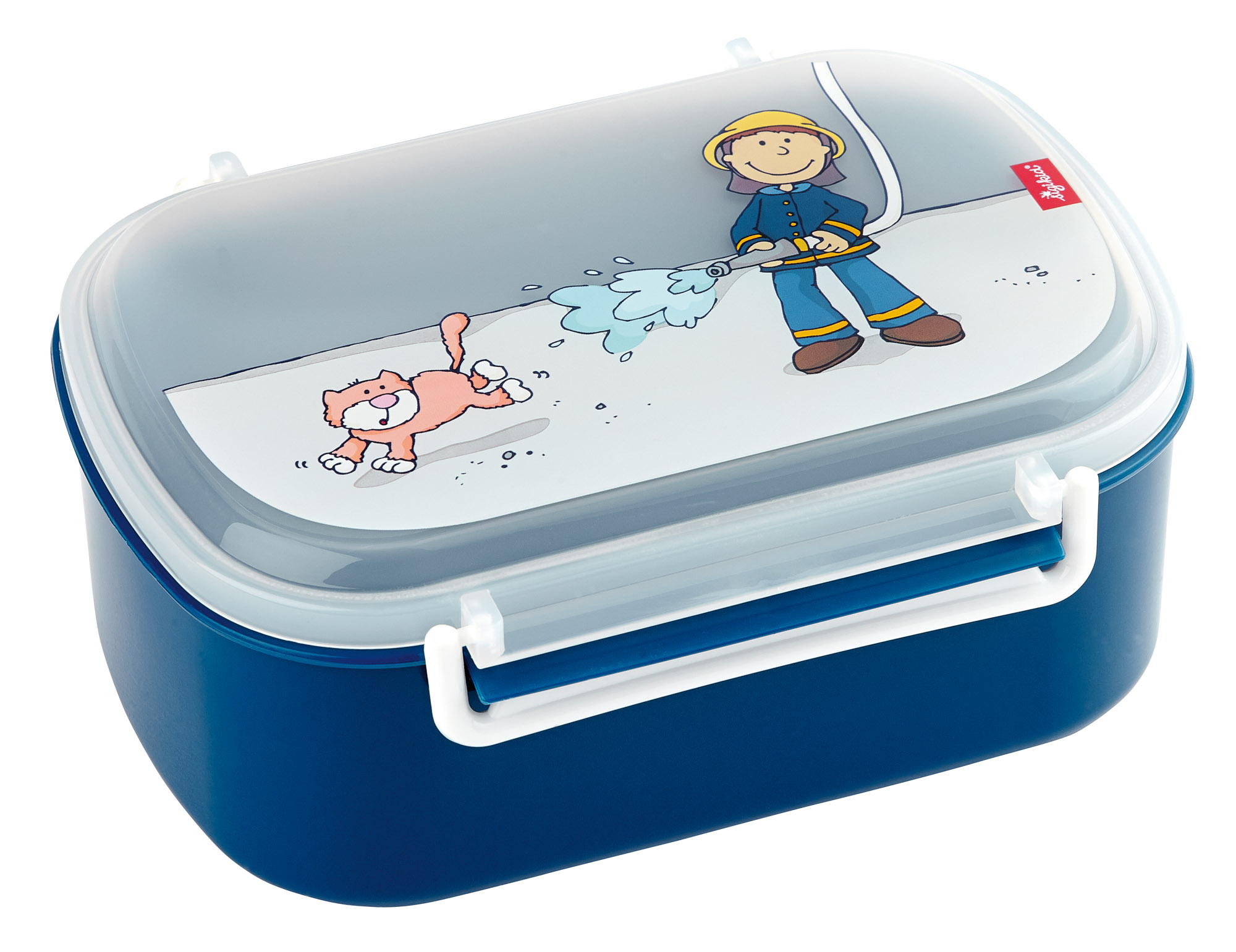 Kinder Brotzeitbox für Jungen, Frido Firefighter