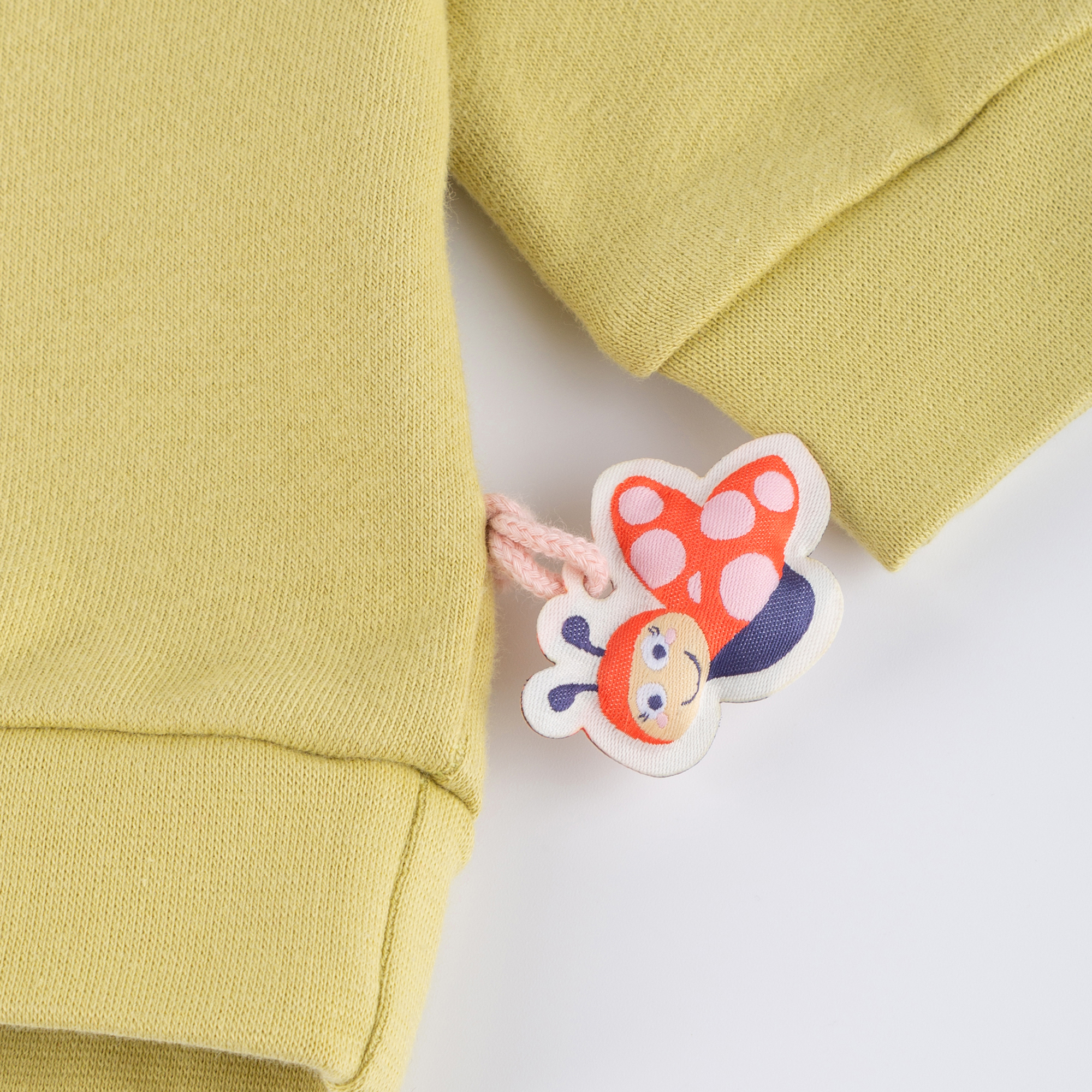 Baby Sweatshirt Marienkäfer, hellgrün Baby Sweatshirt Marienkäfer, hellgrün