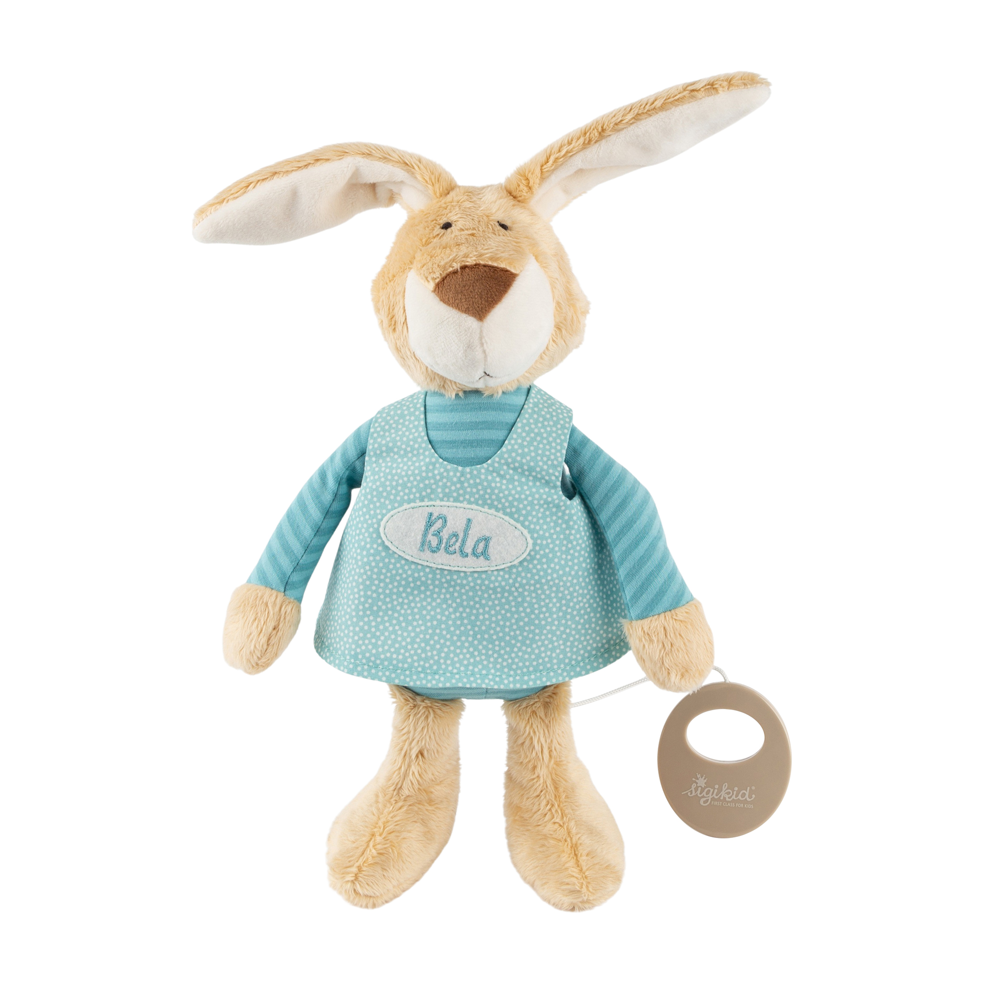 Namensspieluhr Hase türkis Namensspieluhr Hase türkis