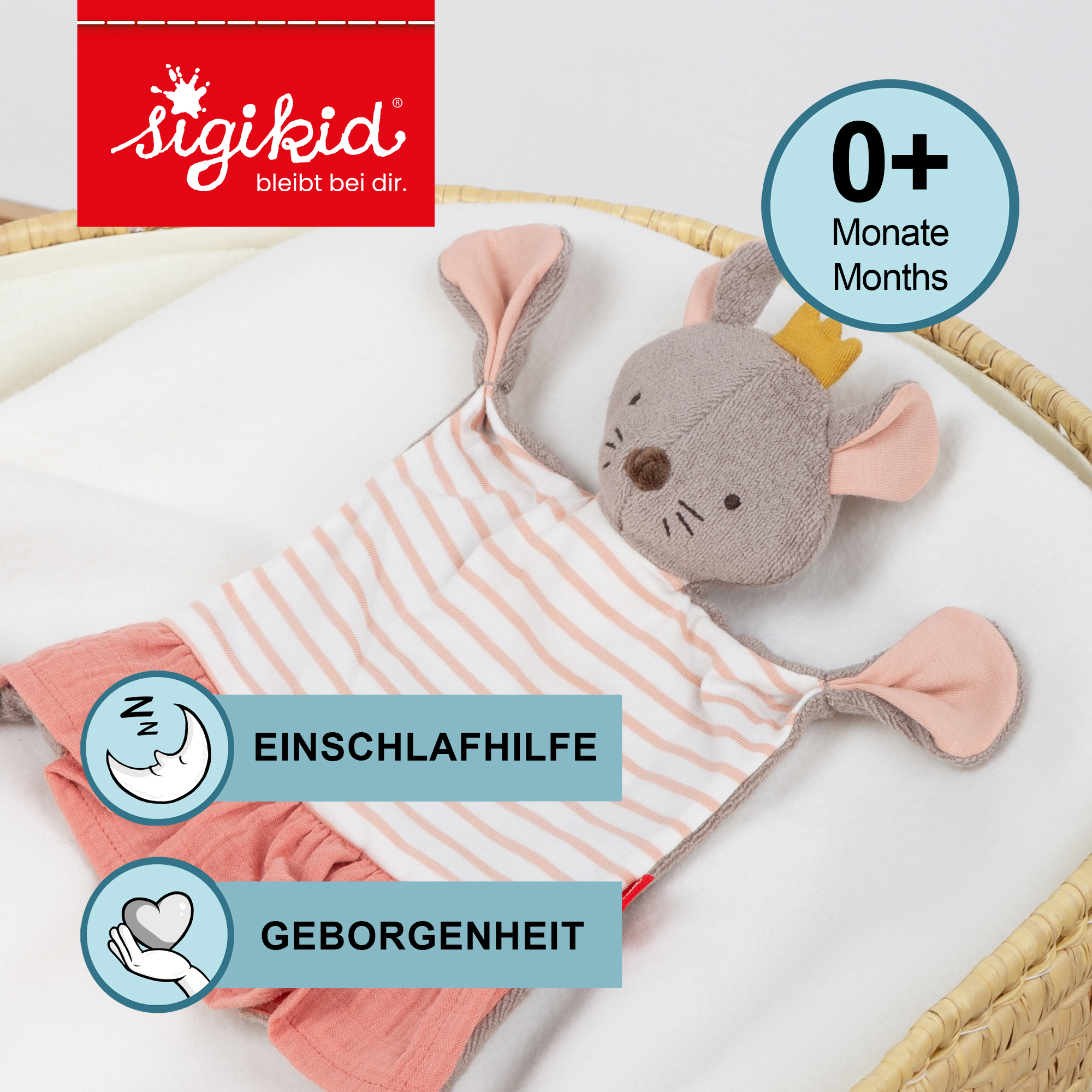 Baby Schnuffeltuch Maus Prinzessin Baby Schnuffeltuch Maus Prinzessin