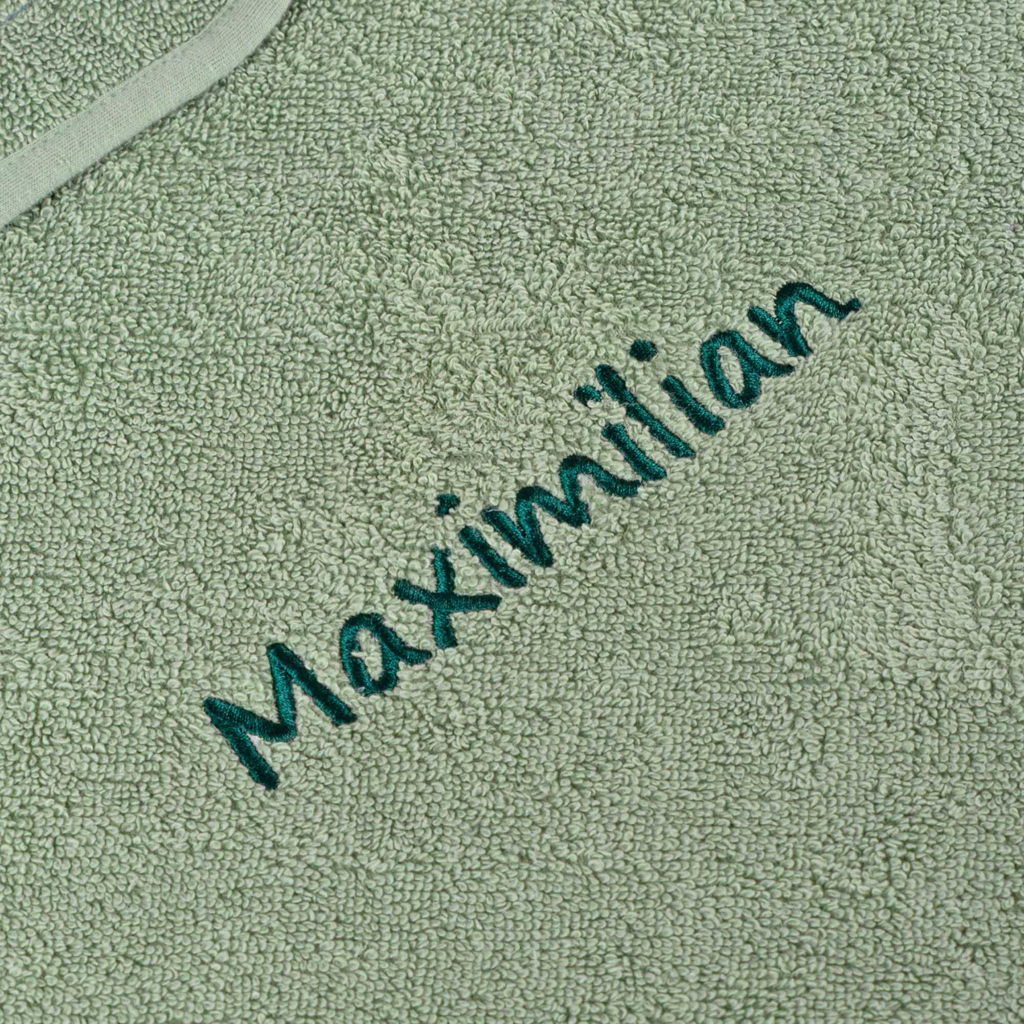 Kapuzen-Badetuch Dino mit Namens-Stickerei