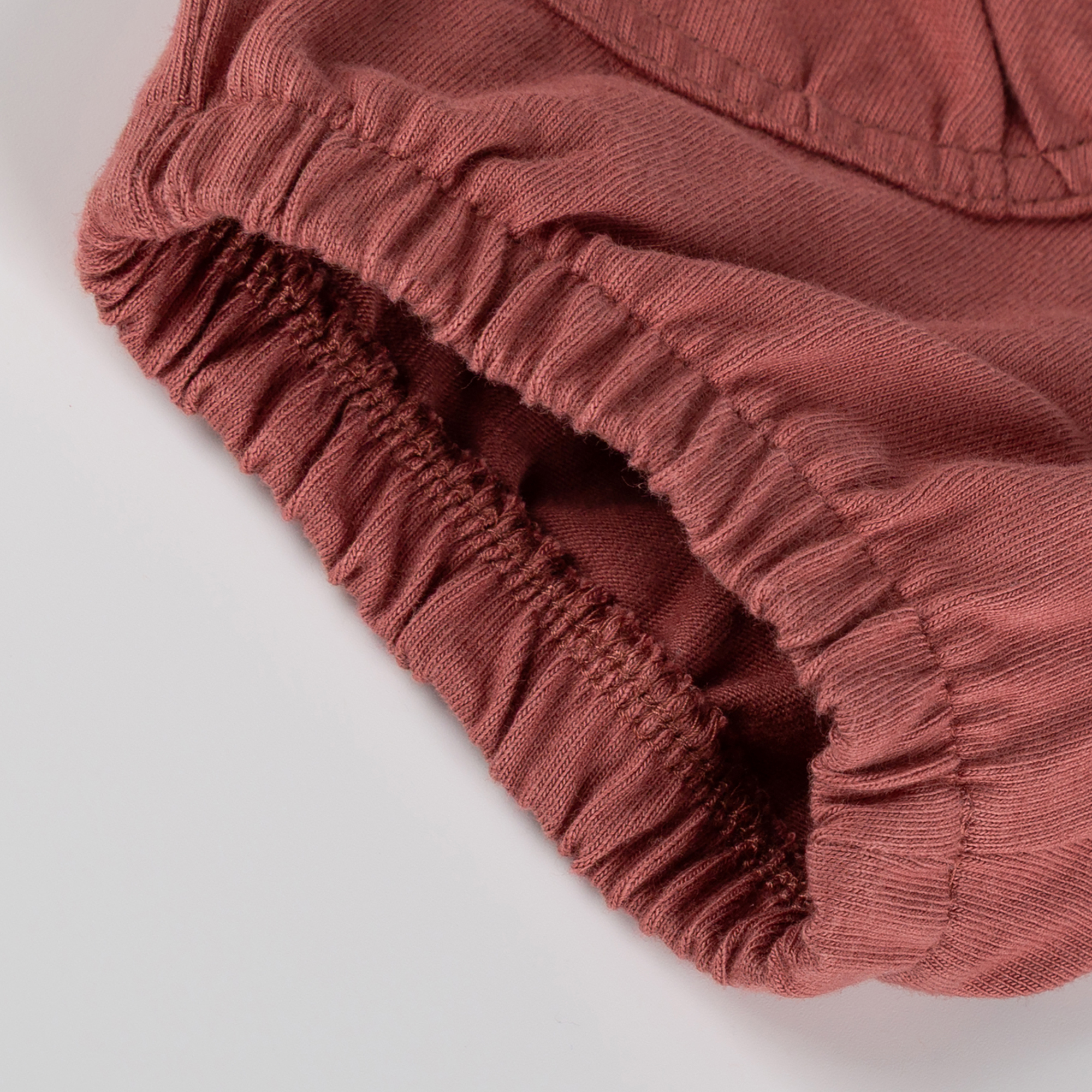 Baby Shorts mit Schleifchen, rotbraun