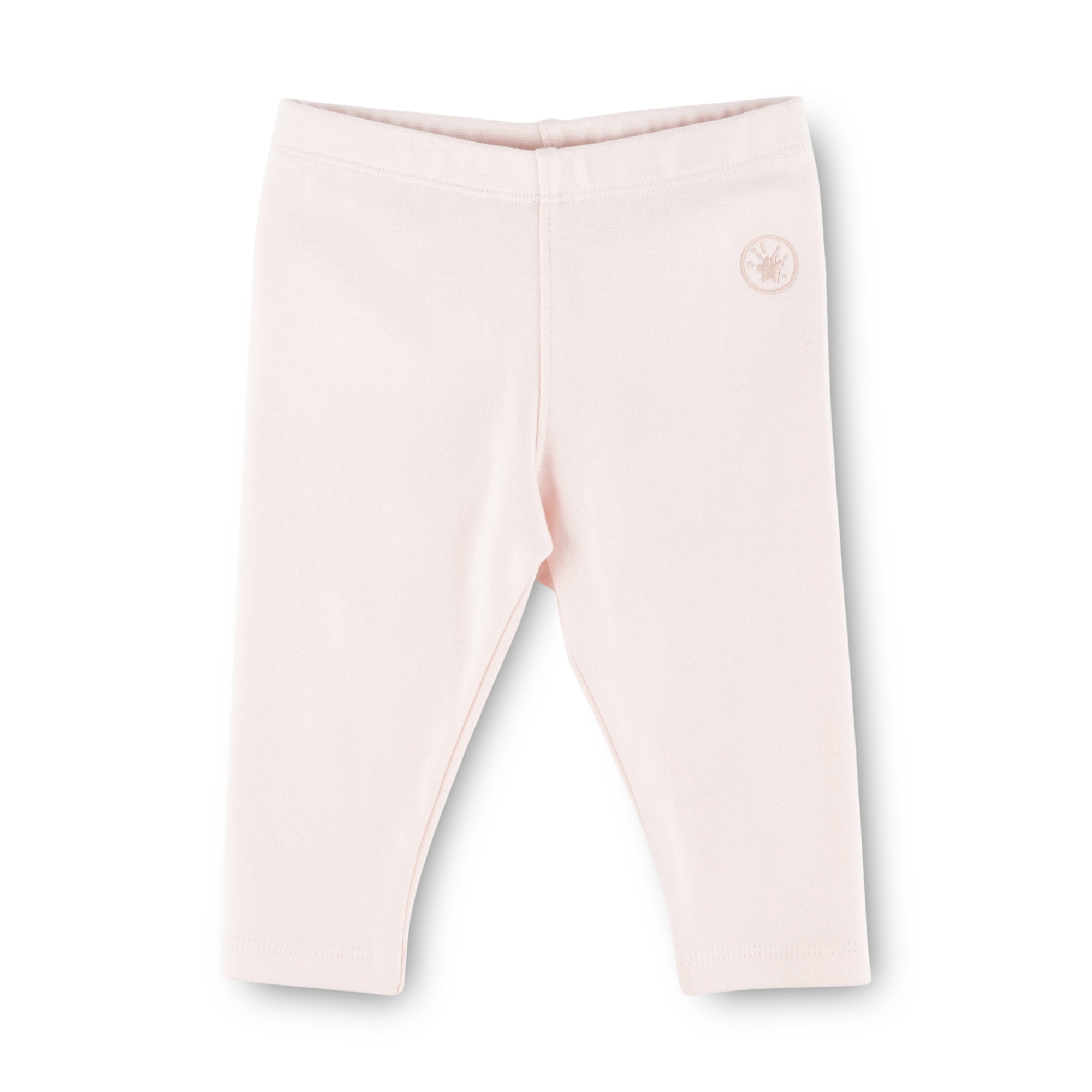 Baby Rippstrick Leggings hellrosa, Marienkäfer Serie