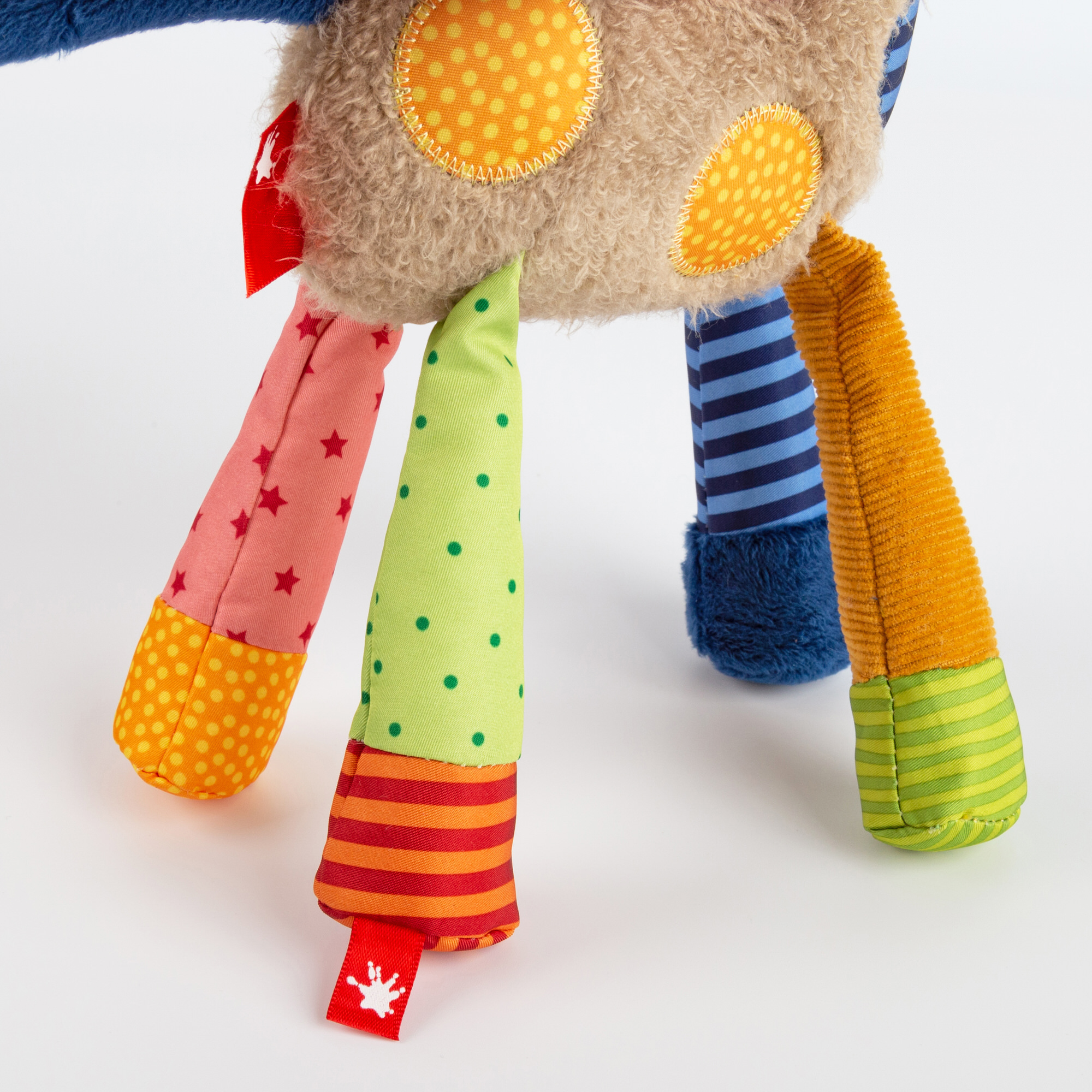 Soft toy giraffe, Patchwork Sweety