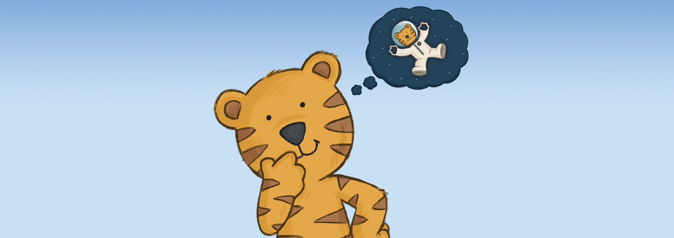 Ein Tiger im Weltall