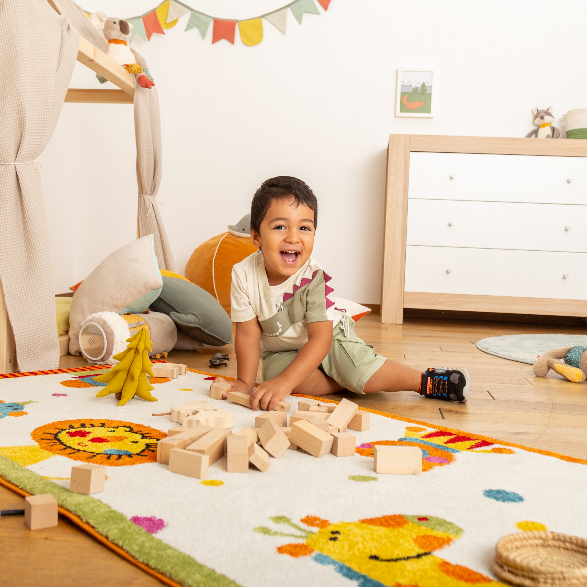 Kinder Cargo Bermuda, grün Kinder Cargo Bermuda, grün