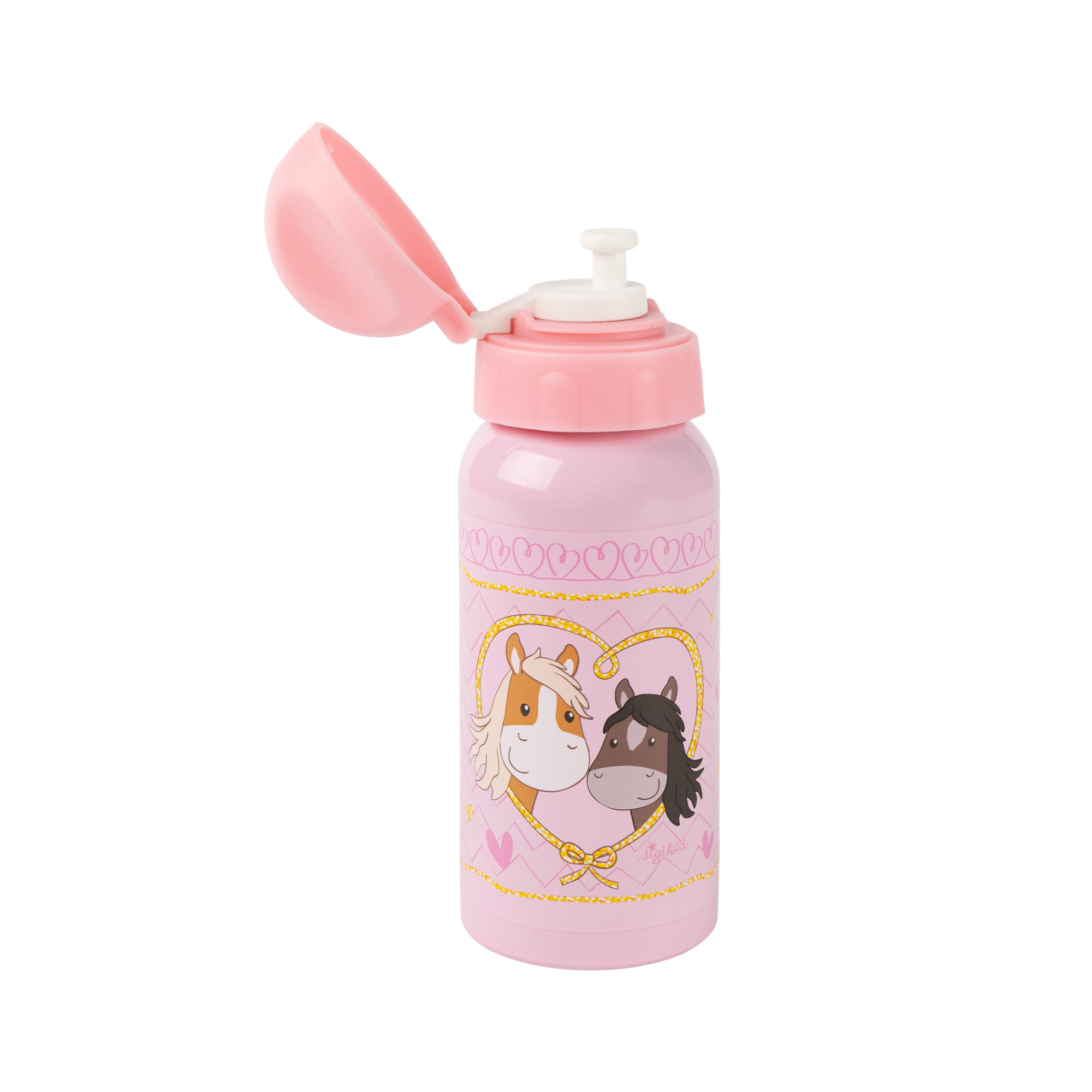 Kinder Edelstahl-Trinkflasche Pony Love Kinder Edelstahl-Trinkflasche Pony Love