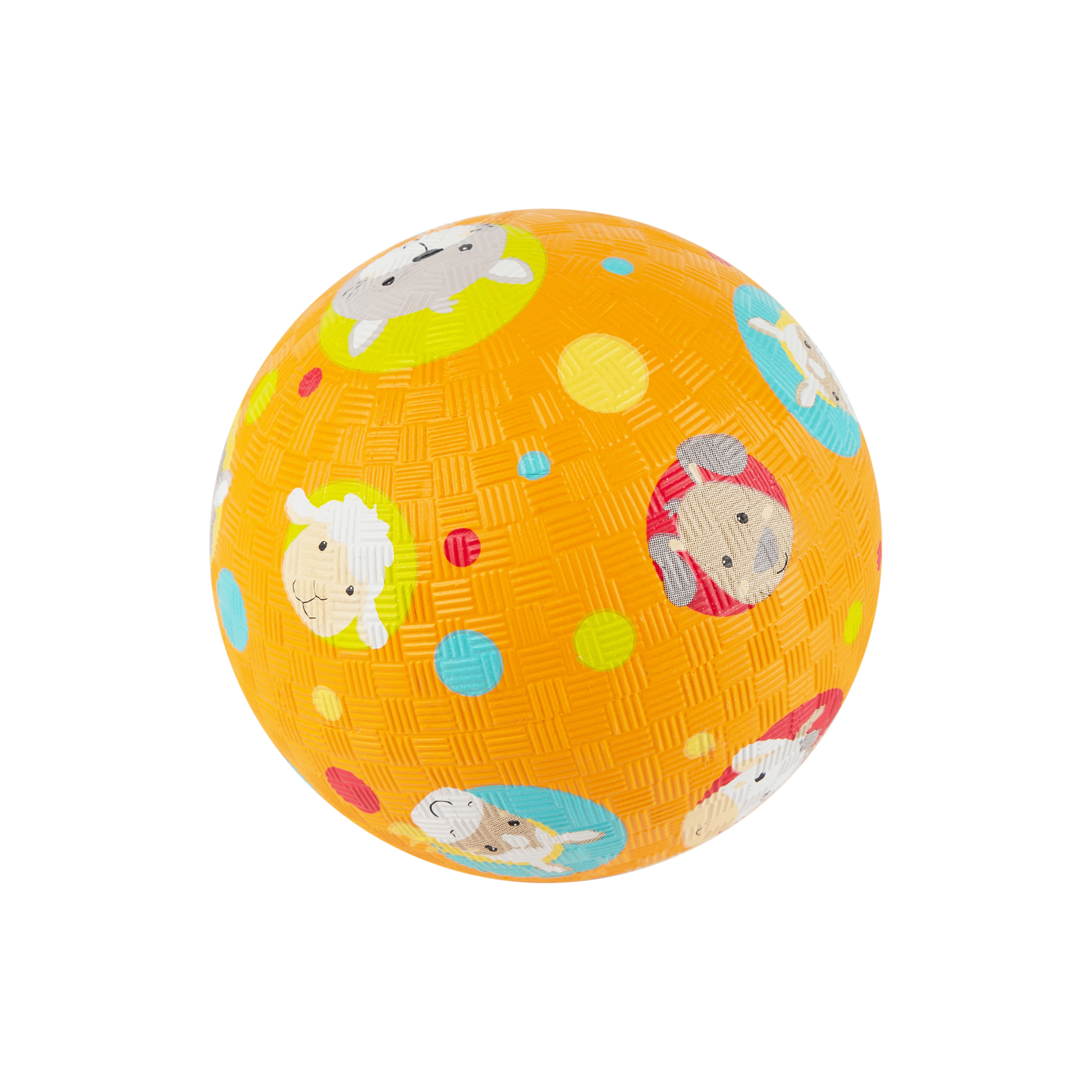 Rubber ball confetti, 12 cm, natural caoutchouc