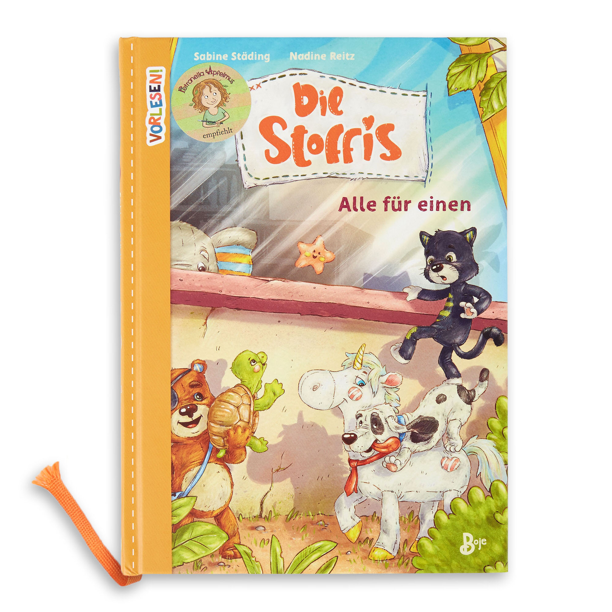 Vorlesebuch Die Stoffis - Band 2 - Alle für einen Vorlesebuch Die Stoffis - Band 2 - Alle für einen