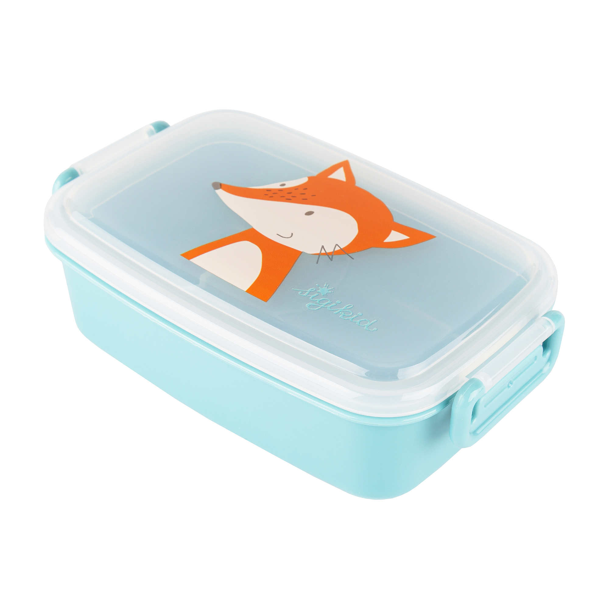 Kinder Set 250ml Edelstahl Trinkflasche und Brotbox, Fuchs